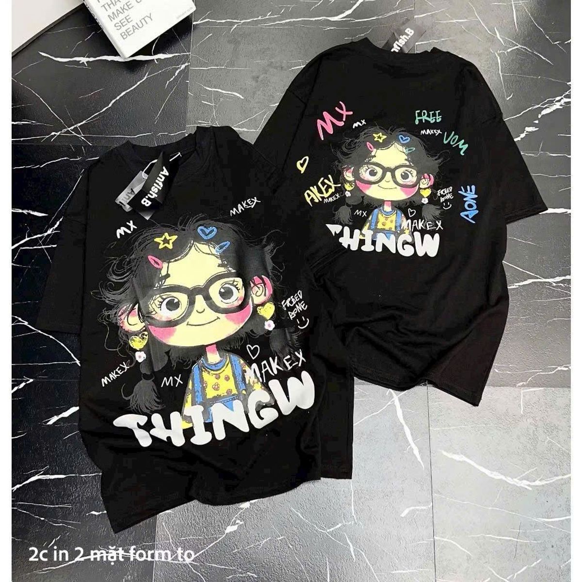 Áo thun nữ in hình CÔ GÁI ĐEO KÍNH chất liệu cotton siêu HOT HIT. Áo phông nam nữ mẫu mới 2025 Áo thun nữ in hình CÔ GÁI ĐEO KÍNH chất liệu cotton siêu HOT HIT. Áo phông nam nữ mẫu mới 2025
