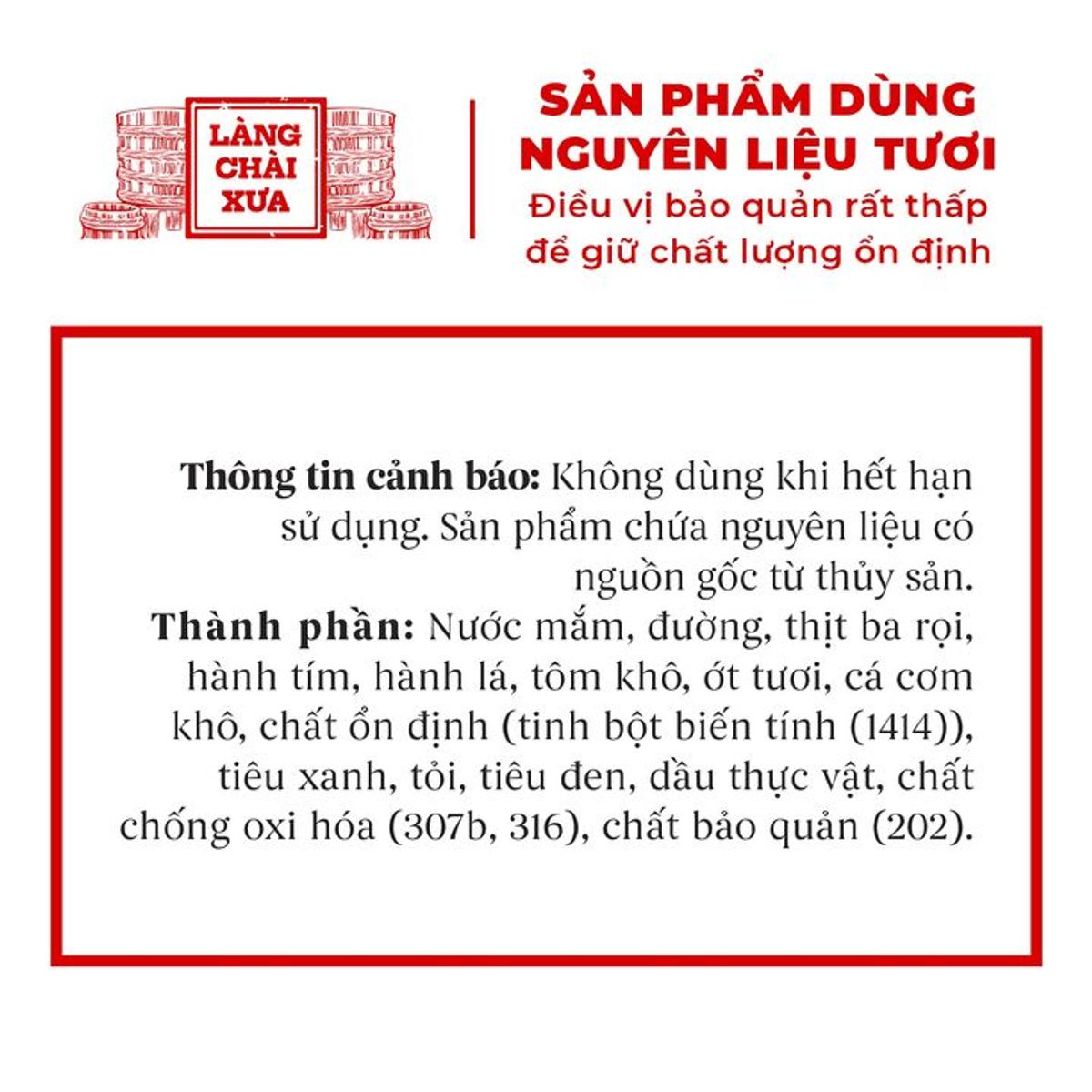 KHO QUẸT NỒI ĐẤT LÀNG CHÀI XƯA THƠM NGON ĐẶC BIỆT FULL TOPPING TÔM KHÔ, CÁ CƠM RIM, THỊT BA RỌI, TỐP MỠ MẮM NHỈ HỦ 250G KHO QUẸT NỒI ĐẤT LÀNG CHÀI XƯA THƠM NGON ĐẶC BIỆT FULL TOPPING TÔM KHÔ, CÁ CƠM RIM, THỊT BA RỌI, TỐP MỠ MẮM NHỈ HỦ 250G