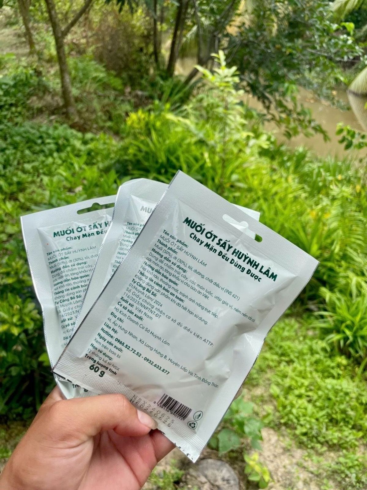 Muối Ớt Sấy Huỳnh Lâm - Bịch 60g Muối Ớt Sấy Huỳnh Lâm - Bịch 60g