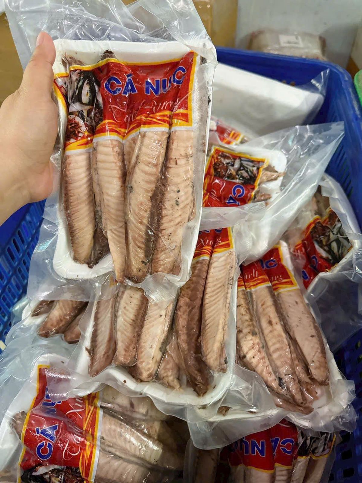 Cá Nục tách xương khay 500g Cá Nục tách xương khay 500g