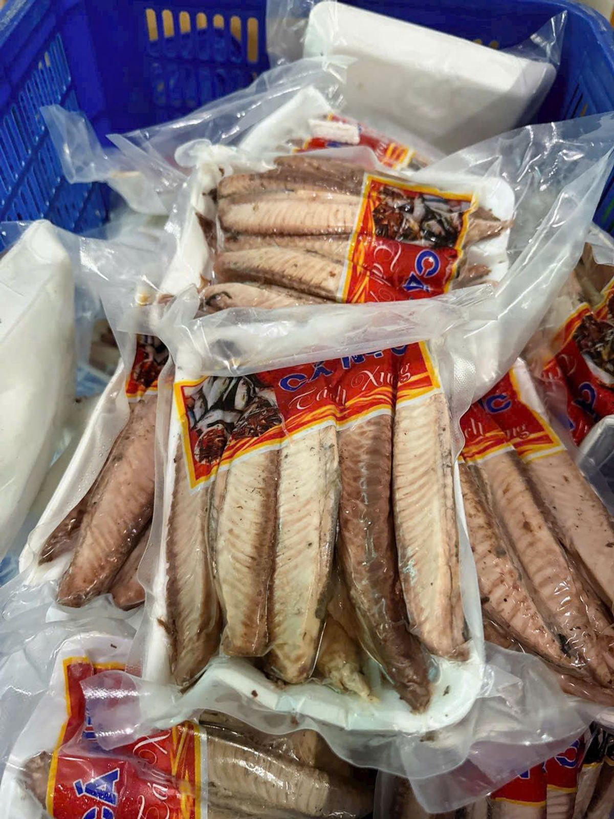 Cá Nục tách xương khay 500g Cá Nục tách xương khay 500g