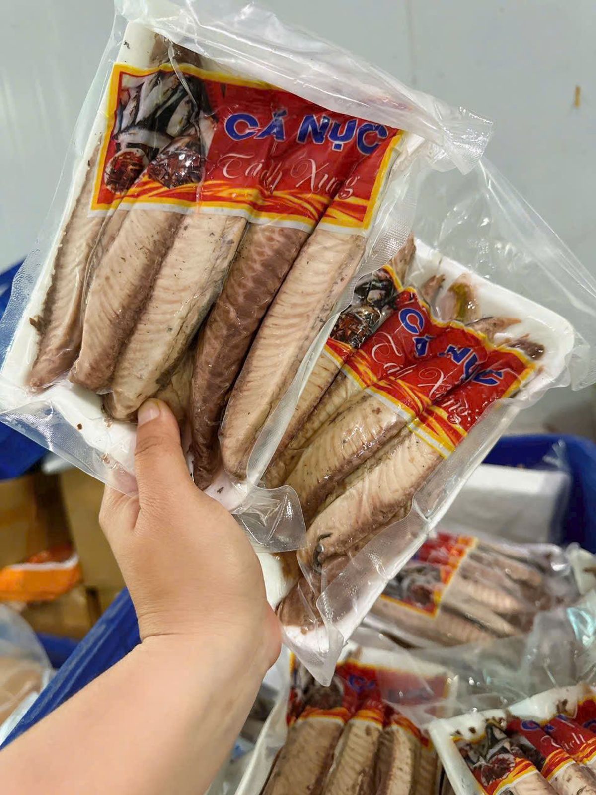 Cá Nục tách xương khay 500g Cá Nục tách xương khay 500g