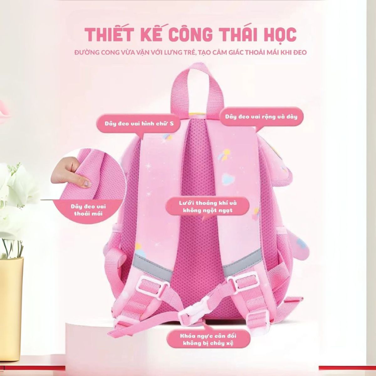 BALO HÌNH NẤM CHỐNG THẤM SIÊU ĐÁNG YÊU CHO BÉ TỪ 2-5 TUỔI WH837 - WINNIE HOUSE BALO HÌNH NẤM CHỐNG THẤM SIÊU ĐÁNG YÊU CHO BÉ TỪ 2-5 TUỔI WH837 - WINNIE HOUSE