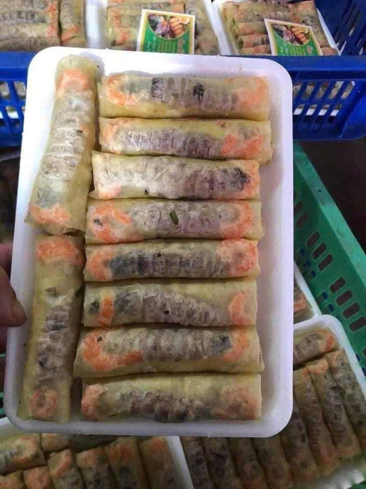 Nem bề bề hải sản khay 10 cuốn Nem bề bề hải sản khay 10 cuốn