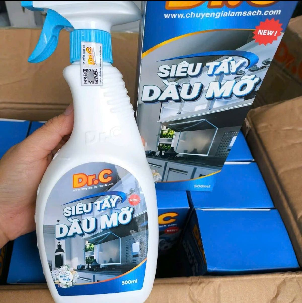 Siêu tẩy dầu mỡ DRC