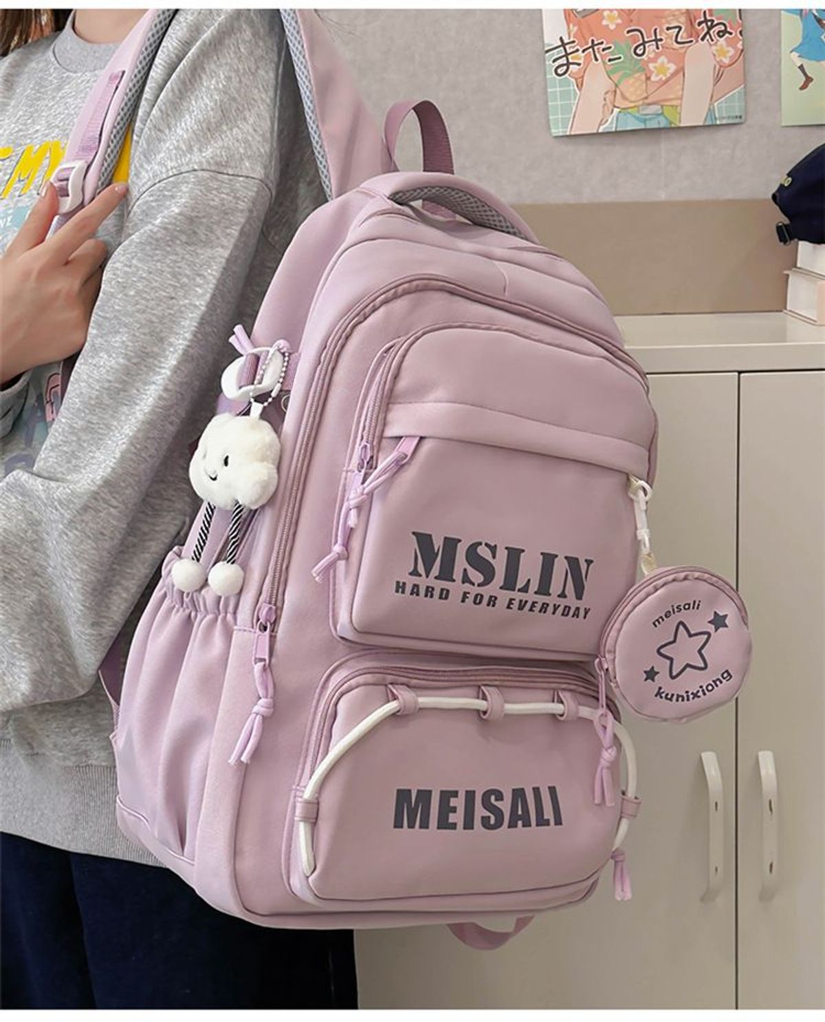 BALO RETRO MỸ PASTEL SIÊU NHẸ, NHIỀU NGĂN, ĐẸP CHUẨN TREND WH844 - WINNIE HOUSE BALO RETRO MỸ PASTEL SIÊU NHẸ, NHIỀU NGĂN, ĐẸP CHUẨN TREND WH844 - WINNIE HOUSE
