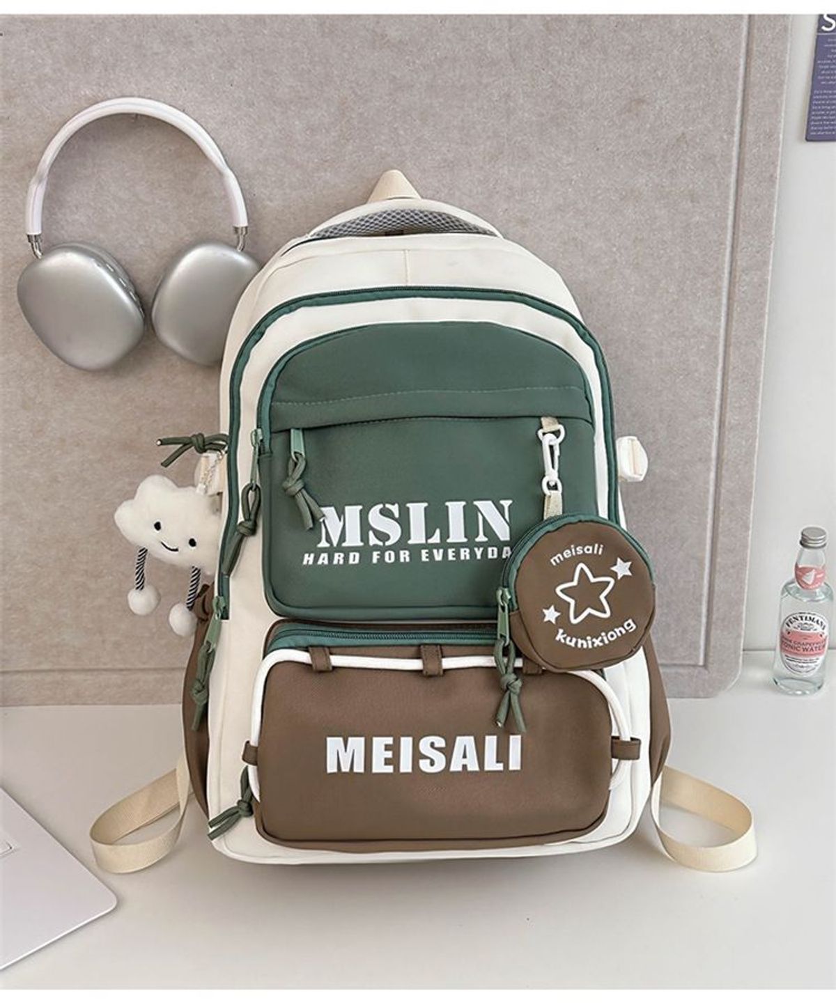 BALO RETRO MỸ PASTEL SIÊU NHẸ, NHIỀU NGĂN, ĐẸP CHUẨN TREND WH844 - WINNIE HOUSE BALO RETRO MỸ PASTEL SIÊU NHẸ, NHIỀU NGĂN, ĐẸP CHUẨN TREND WH844 - WINNIE HOUSE