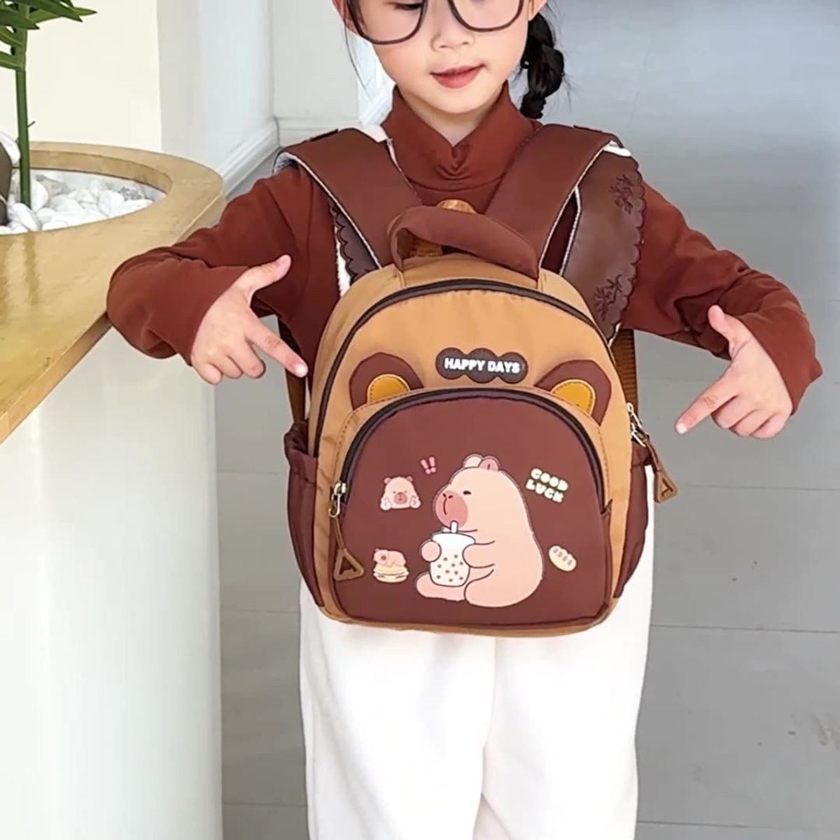 BALÔ HOẠT HÌNH CAPIBARA SIÊU CUTE CHO BÉ, NHẸ, BỀN WH848 - WINNIE HOUSE BALÔ HOẠT HÌNH CAPIBARA SIÊU CUTE CHO BÉ, NHẸ, BỀN WH848 - WINNIE HOUSE