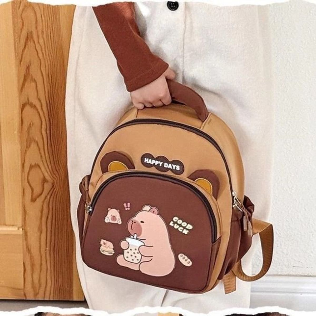 BALÔ HOẠT HÌNH CAPIBARA SIÊU CUTE CHO BÉ, NHẸ, BỀN WH848 - WINNIE HOUSE BALÔ HOẠT HÌNH CAPIBARA SIÊU CUTE CHO BÉ, NHẸ, BỀN WH848 - WINNIE HOUSE