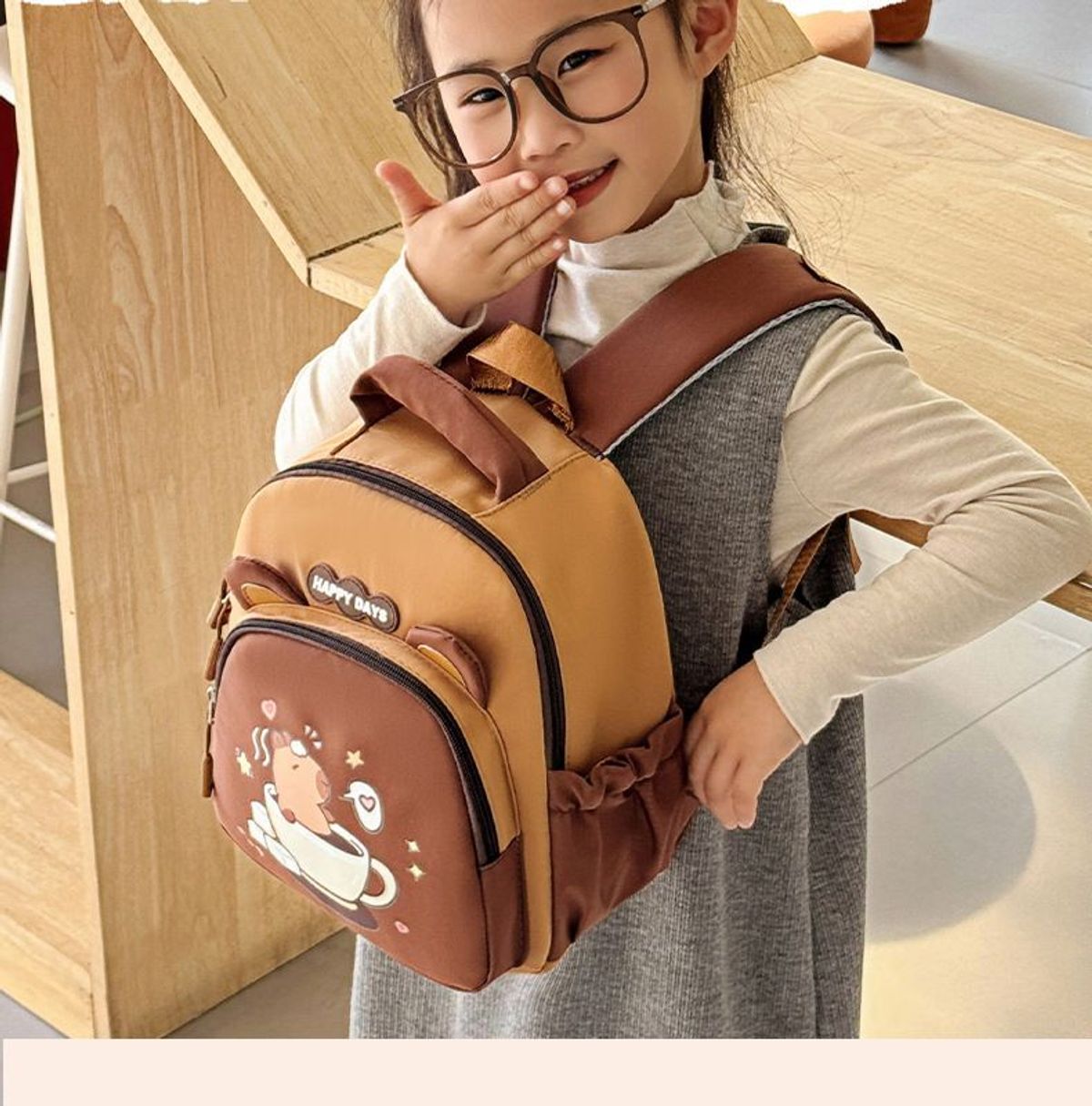 BALÔ HOẠT HÌNH CAPIBARA SIÊU CUTE CHO BÉ, NHẸ, BỀN WH848 - WINNIE HOUSE BALÔ HOẠT HÌNH CAPIBARA SIÊU CUTE CHO BÉ, NHẸ, BỀN WH848 - WINNIE HOUSE