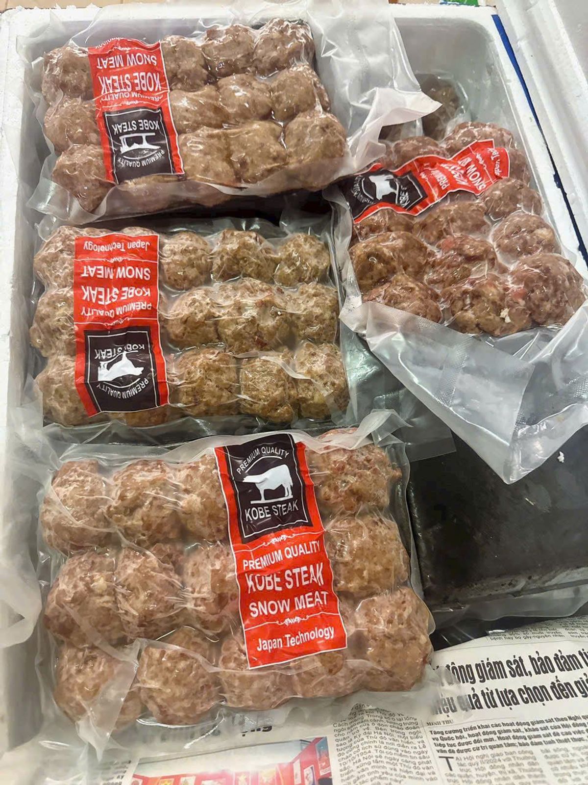 Bò vien xay Aukobe 1kg ( Hỏa tốc TPHCM ) Bò vien xay Aukobe 1kg ( Hỏa tốc TPHCM )