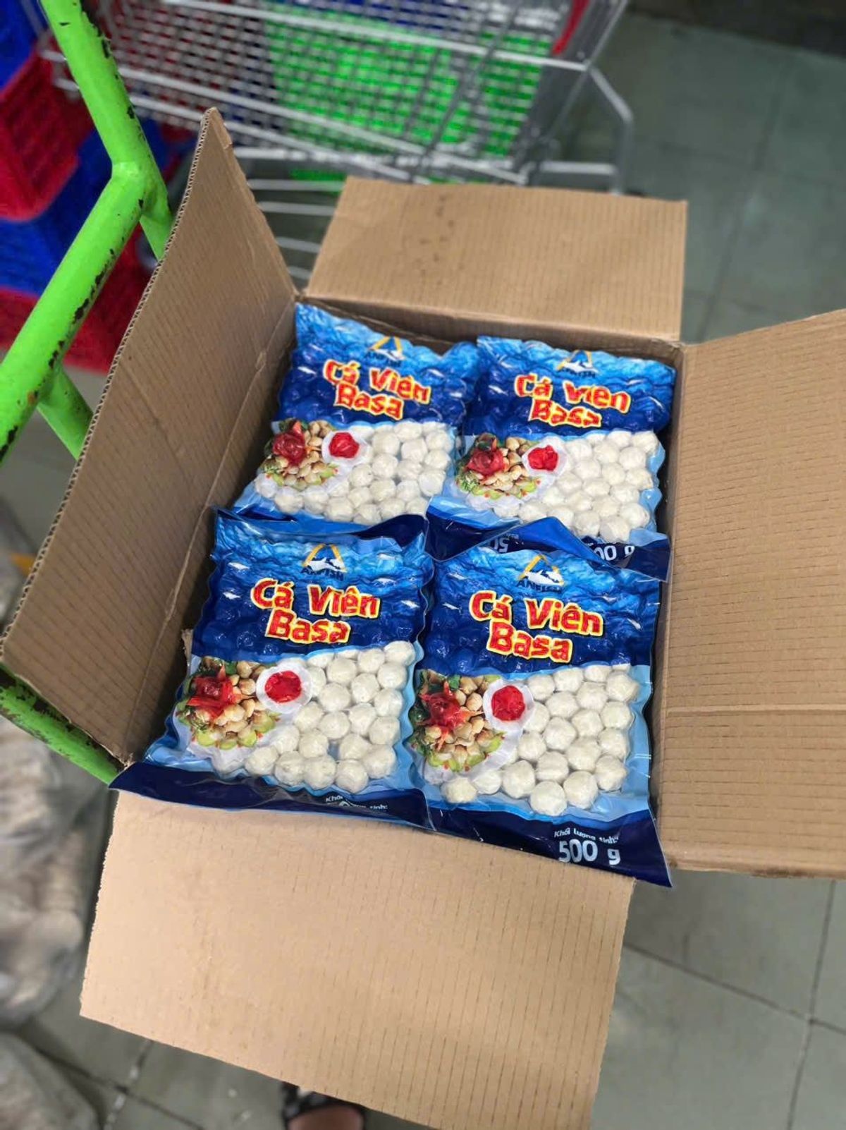 Cá Viên Basa Anfish 500gr ( Hỏa Tốc tphcm ) Cá Viên Basa Anfish 500gr ( Hỏa Tốc tphcm )