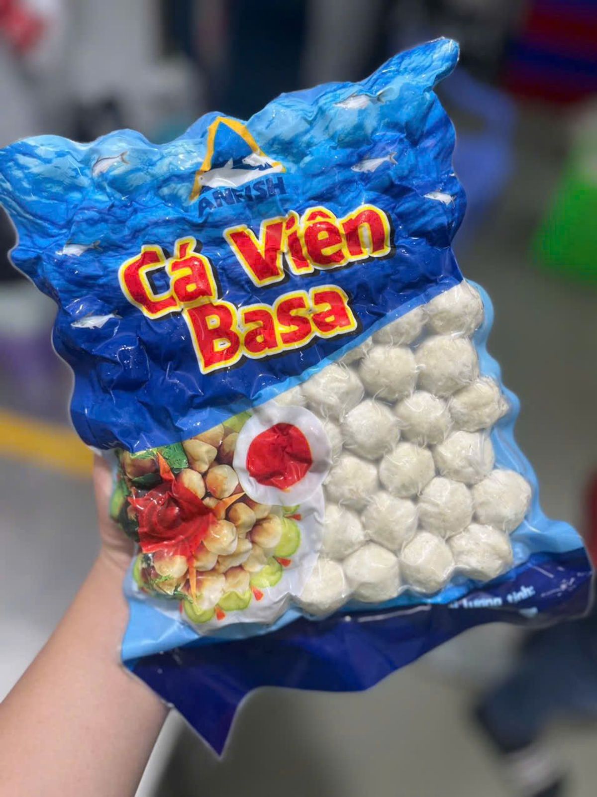 Cá Viên Basa Anfish 500gr ( Hỏa Tốc tphcm ) Cá Viên Basa Anfish 500gr ( Hỏa Tốc tphcm )