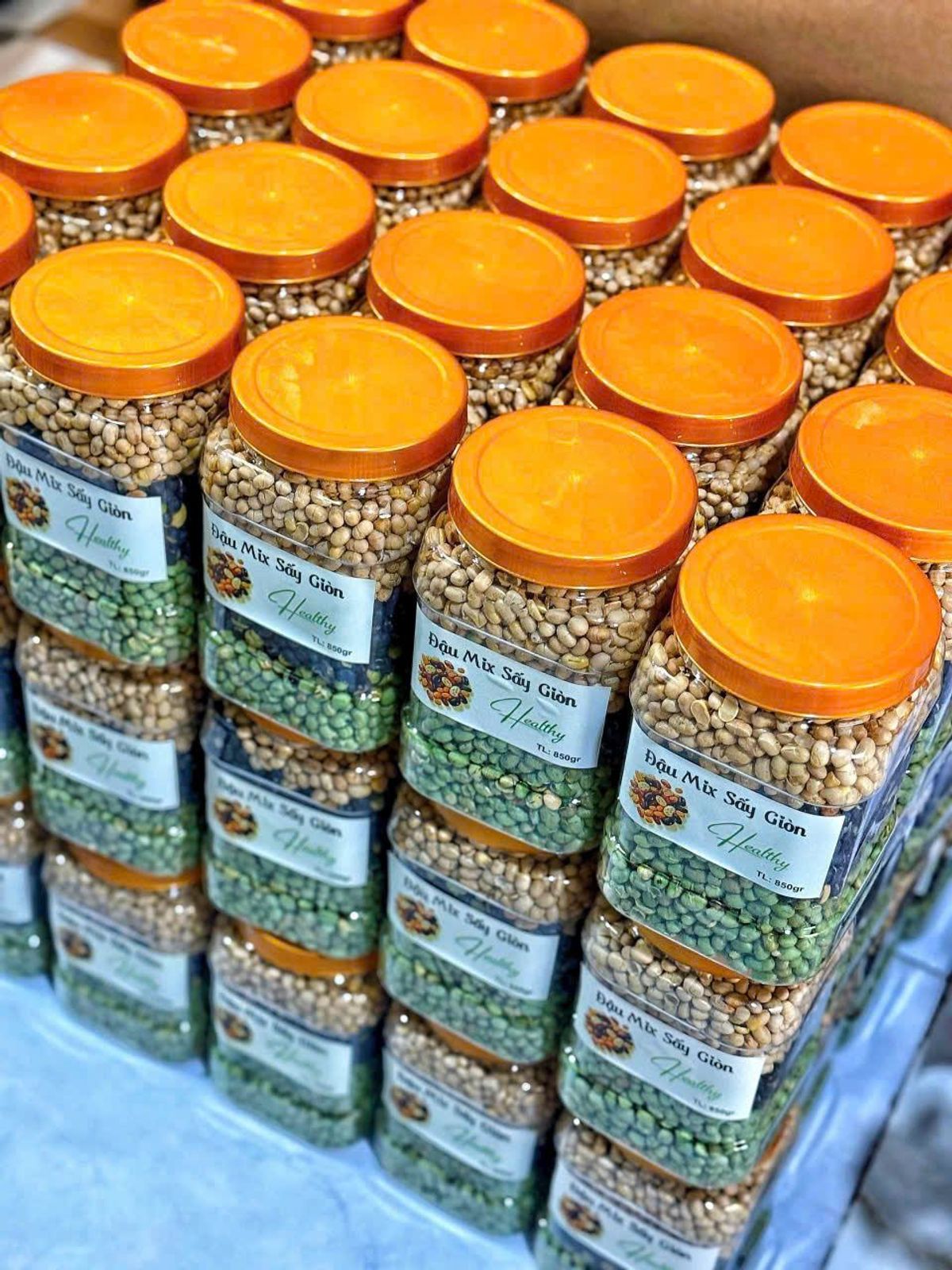 ĐẬU SẤY GIÒN MIX 3 VỊ DINH DƯỠNG 600G - WINNIE HOUSE ĐẬU SẤY GIÒN MIX 3 VỊ DINH DƯỠNG 600G - WINNIE HOUSE