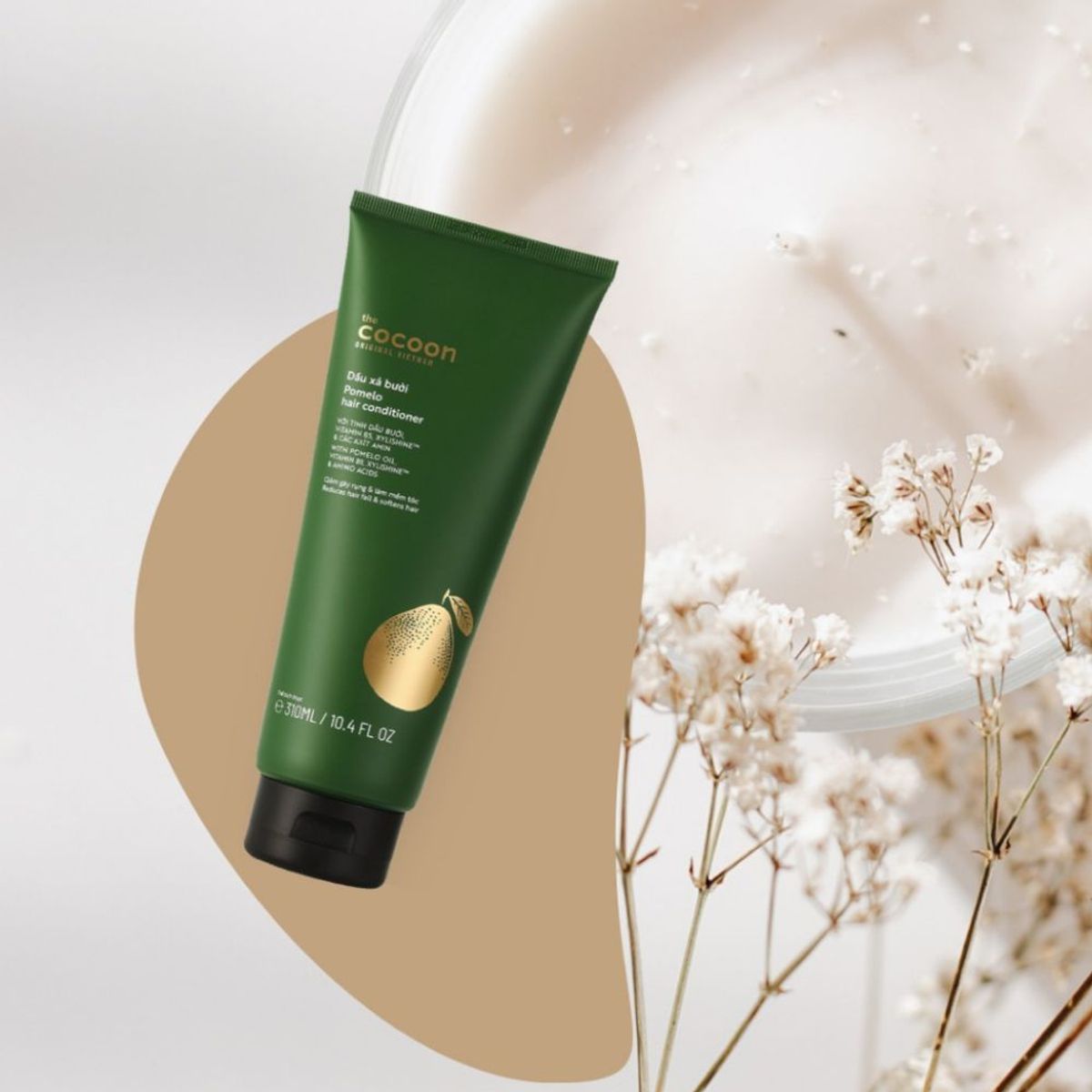 Dầu xả bưởi Cocoon 310ml - Giảm rụng tóc và dưỡng tóc chắc khỏe Dầu xả bưởi Cocoon 310ml - Giảm rụng tóc và dưỡng tóc chắc khỏe