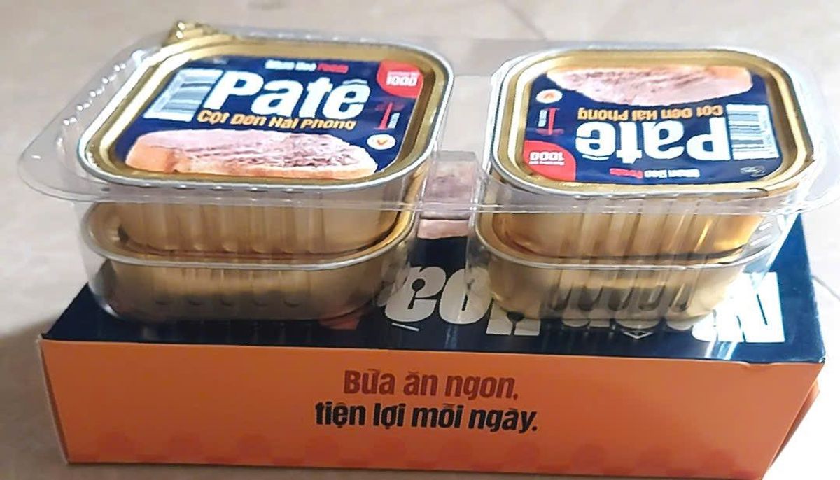 Pate cột đèn Hải Phòng Nhân Hoà Food họp 100gr Pate cột đèn Hải Phòng Nhân Hoà Food họp 100gr
