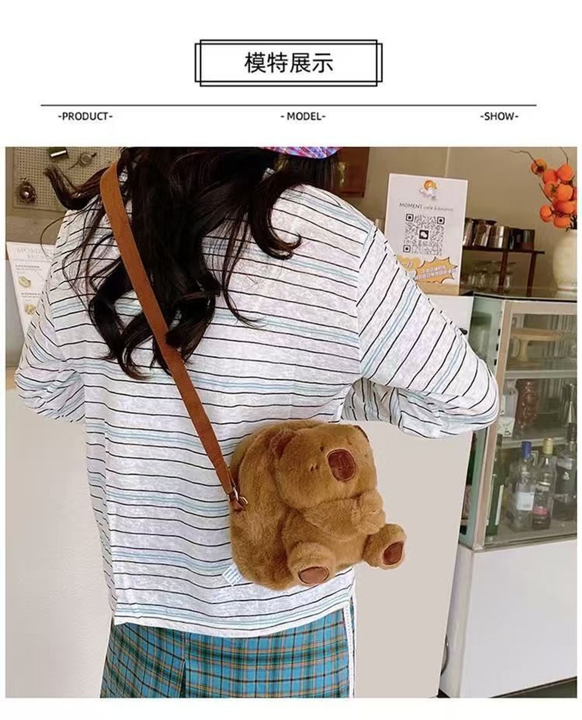 TÚI ĐEO CHÉO CAPIPARA KHOANH TAY SIÊU CUTE, NHÌN LÀ YÊU NGAY A855 - WINNIE HOUSE TÚI ĐEO CHÉO CAPIPARA KHOANH TAY SIÊU CUTE, NHÌN LÀ YÊU NGAY A855 - WINNIE HOUSE