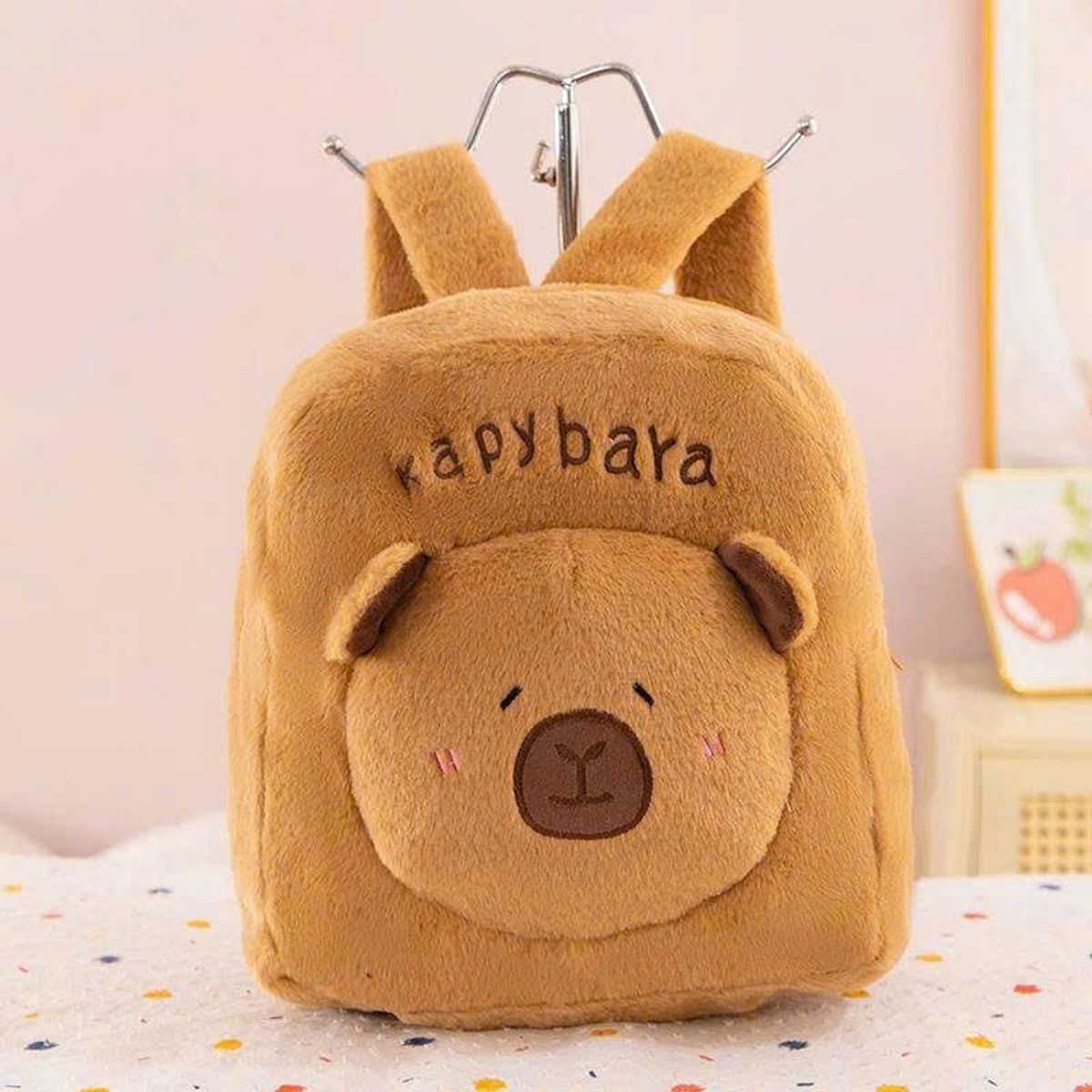 BALO MẦM NON CAPIPARA MẶT NỔI BIỂU CẢM SIÊU CUTE A856 - WINNIE HOUSE BALO MẦM NON CAPIPARA MẶT NỔI BIỂU CẢM SIÊU CUTE A856 - WINNIE HOUSE