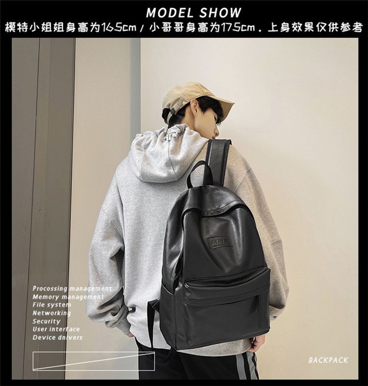 BALO THỜI TRANG UNISEX DA PU CHỐNG NƯỚC – SIÊU BỀN, SIÊU ĐẸP A207 - WINNIE HOUSE BALO THỜI TRANG UNISEX DA PU CHỐNG NƯỚC – SIÊU BỀN, SIÊU ĐẸP A207 - WINNIE HOUSE