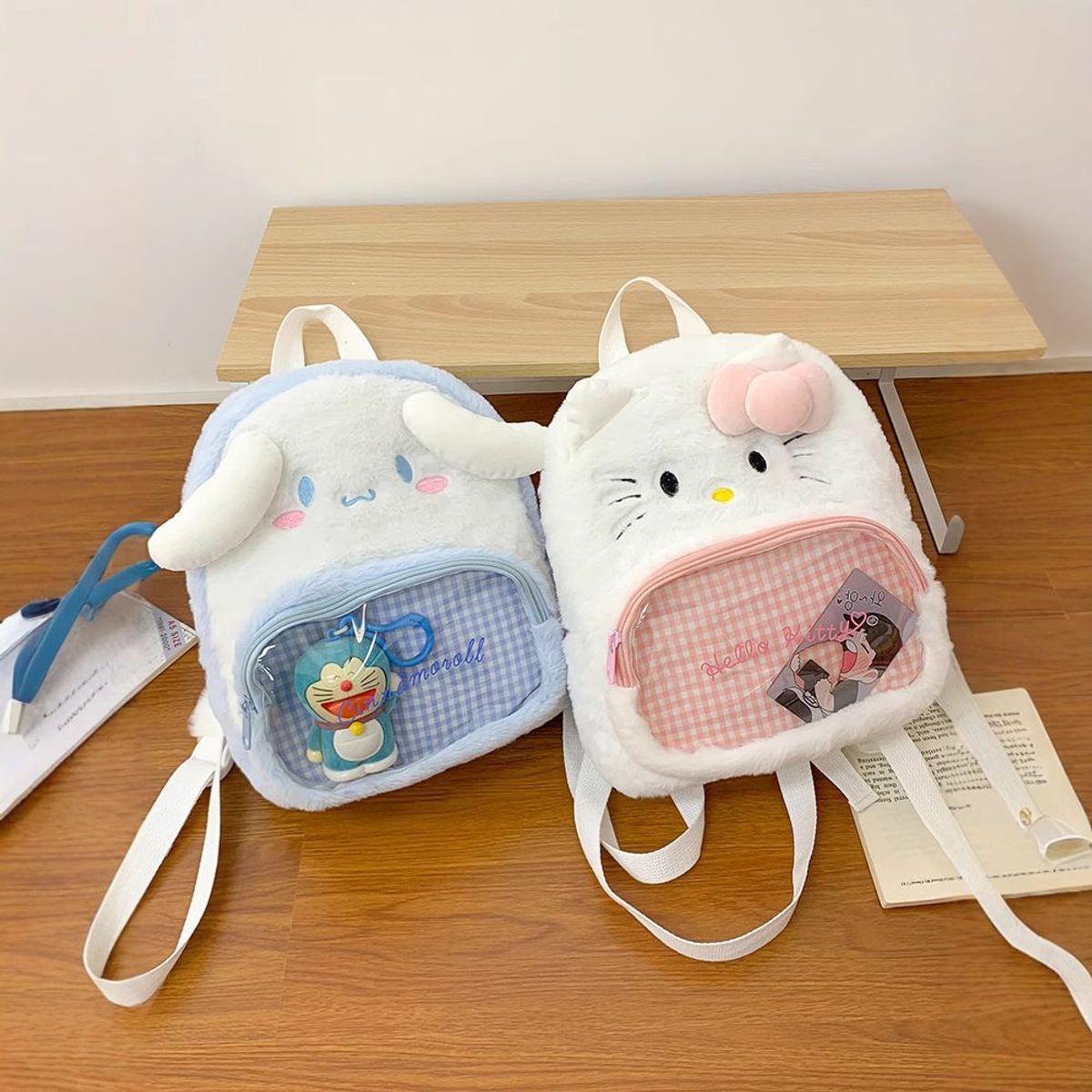 BALO LÔNG HOẠT HÌNH SANRIO PHỐI KÍNH – DỄ THƯƠNG HẾT NẤC - WINNIE HOUSE BALO LÔNG HOẠT HÌNH SANRIO PHỐI KÍNH – DỄ THƯƠNG HẾT NẤC - WINNIE HOUSE