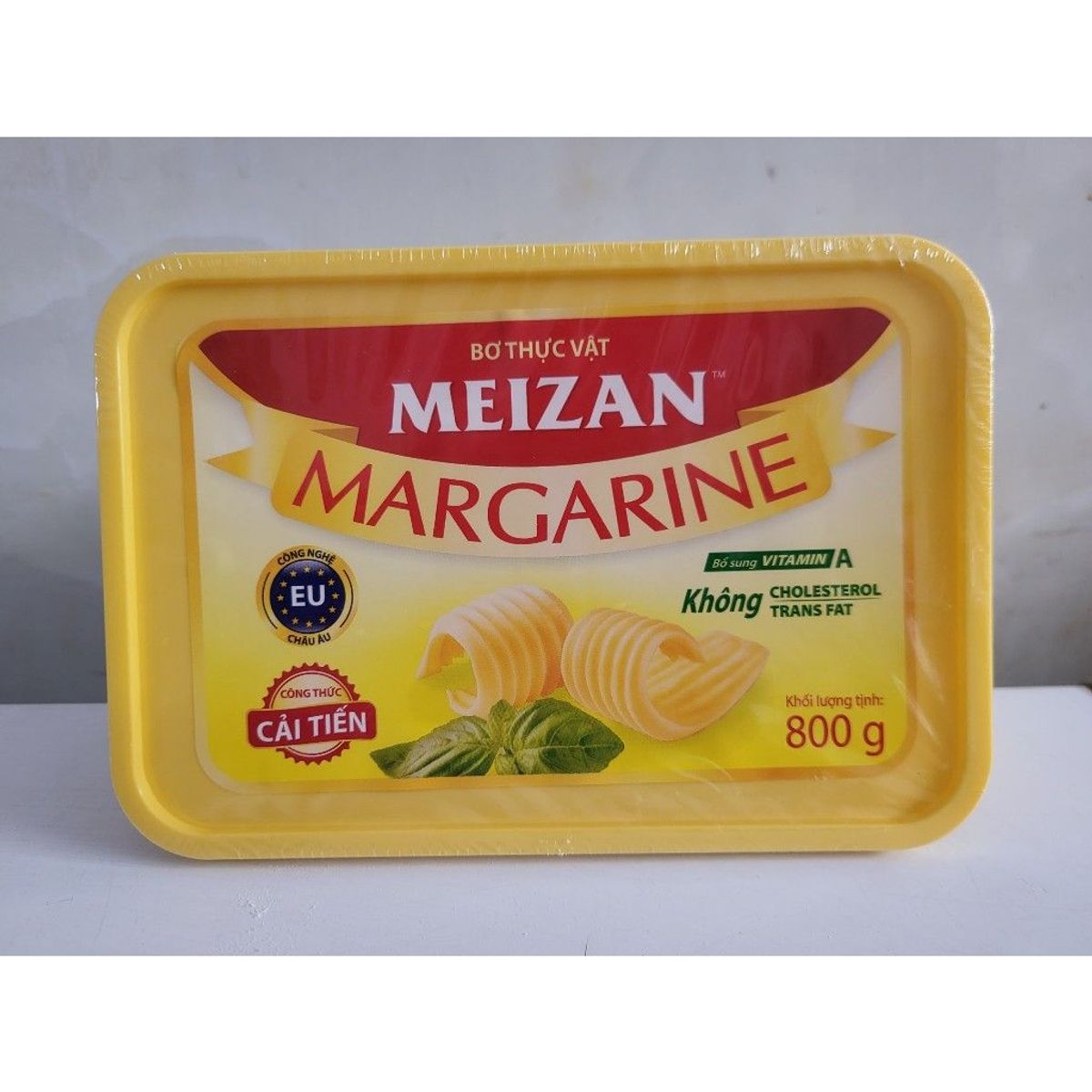 Bơ Meizan Thực Vật Thơm Ngon hộp 800g Bơ Meizan Thực Vật Thơm Ngon hộp 800g