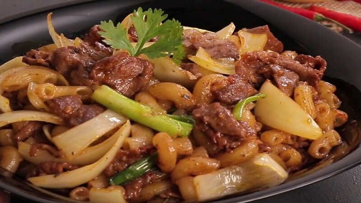 Nui ống vàng bịch 500gr Nui ống vàng bịch 500gr