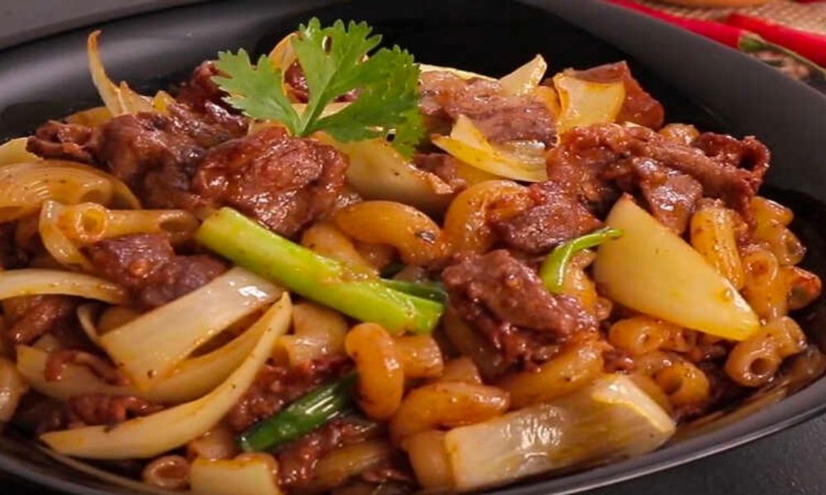 Nui ống vàng bịch 500gr Nui ống vàng bịch 500gr