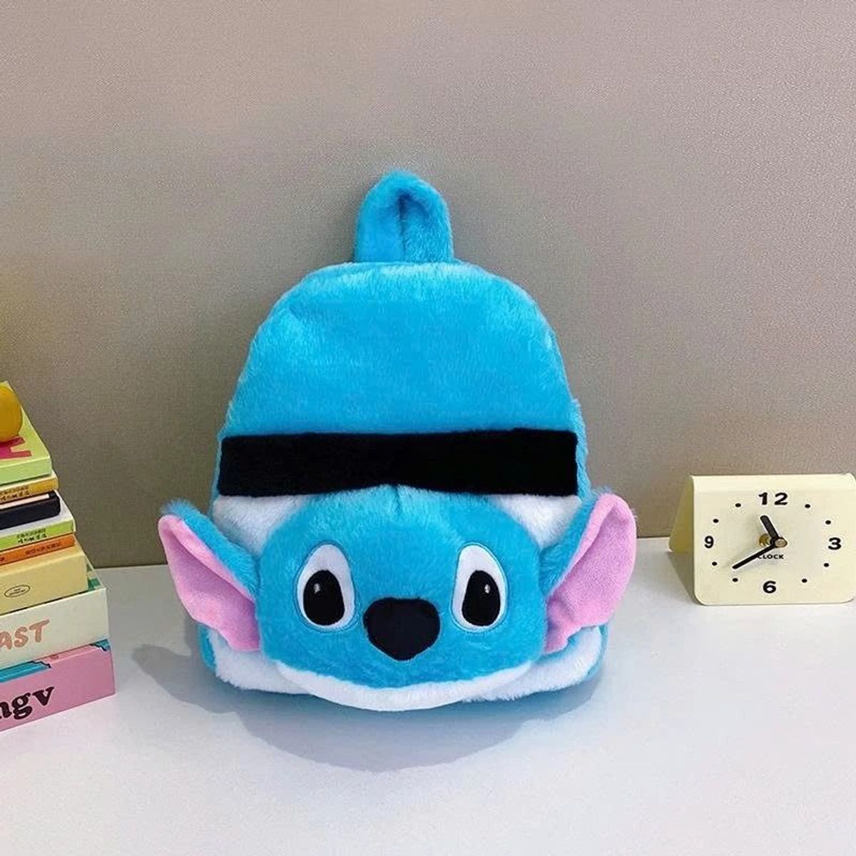 BALO LÔNG STITCH SỌC ĐEN ĐÁNG YÊU CHO BÉ MẦM NON - PIPI STORE BALO LÔNG STITCH SỌC ĐEN ĐÁNG YÊU CHO BÉ MẦM NON - PIPI STORE