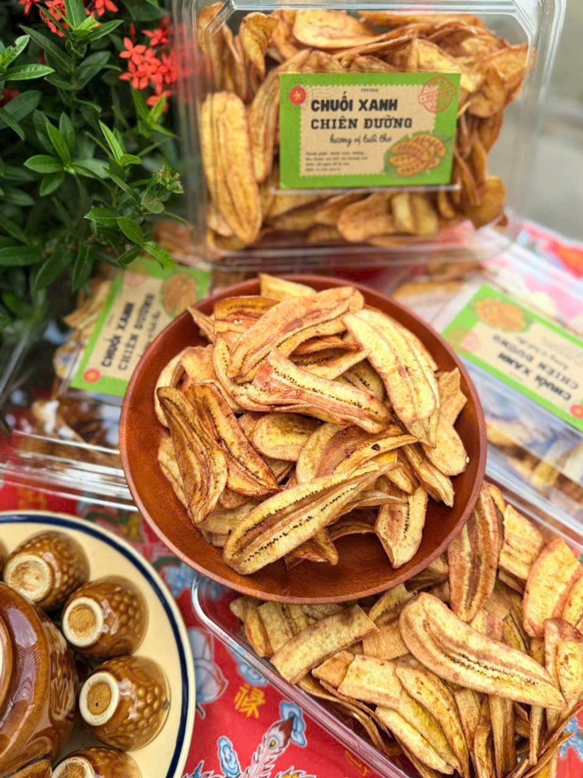 CHUỐI XANH CHIÊN ĐƯỜNG – GIÒN NGỌT CHUẨN VỊ QUÊ NHÀ 300G - WINNIE HOUSE CHUỐI XANH CHIÊN ĐƯỜNG – GIÒN NGỌT CHUẨN VỊ QUÊ NHÀ 300G - WINNIE HOUSE