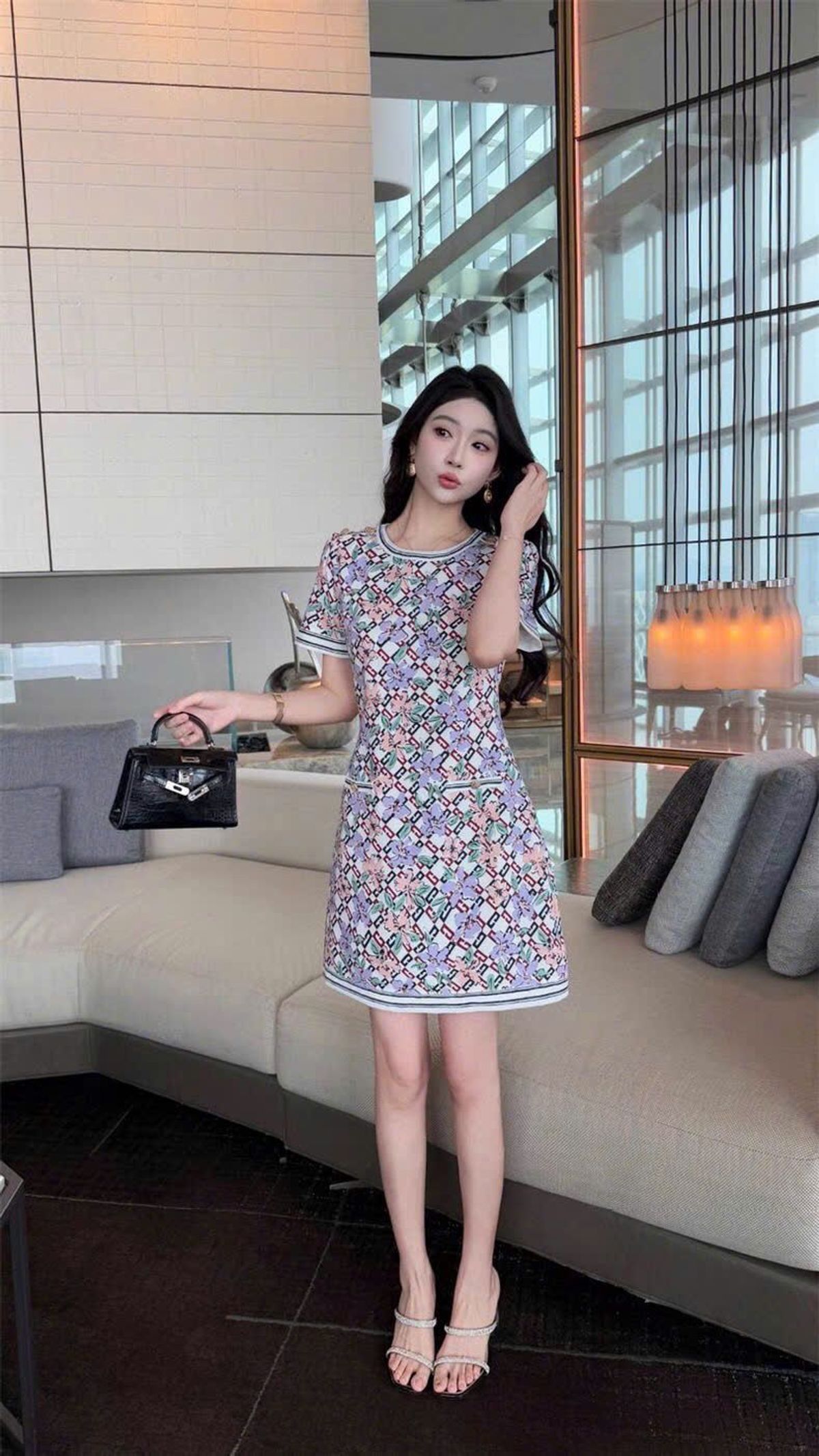 Đầm suông cao cấp hàng nhập sang trọng Đầm suông cao cấp hàng nhập sang trọng