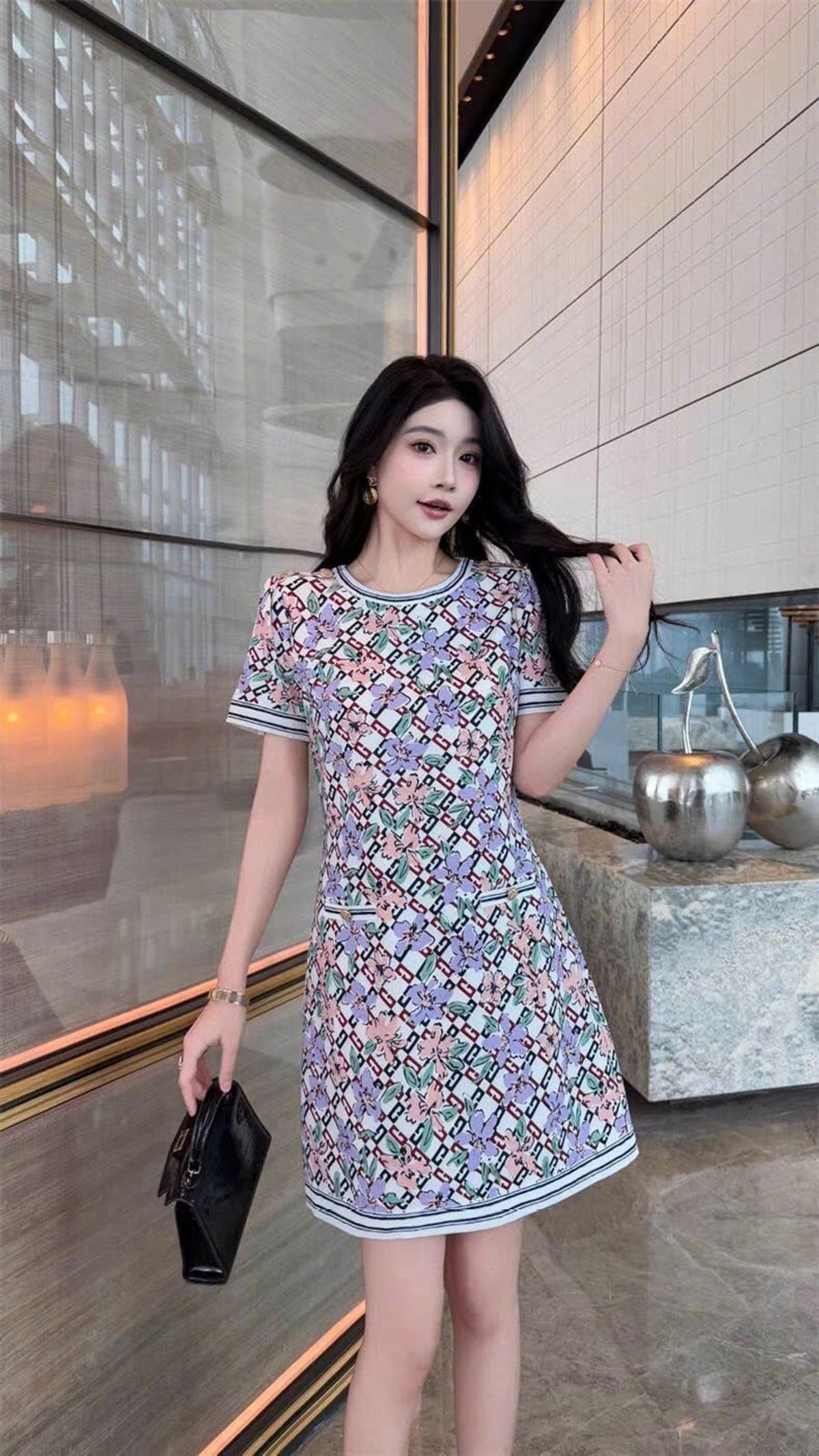 Đầm suông cao cấp hàng nhập sang trọng Đầm suông cao cấp hàng nhập sang trọng