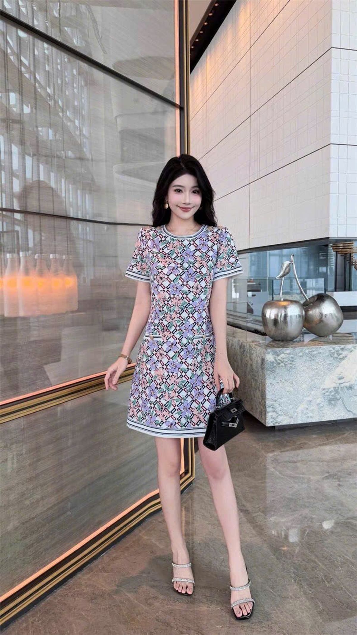 Đầm suông cao cấp hàng nhập sang trọng Đầm suông cao cấp hàng nhập sang trọng