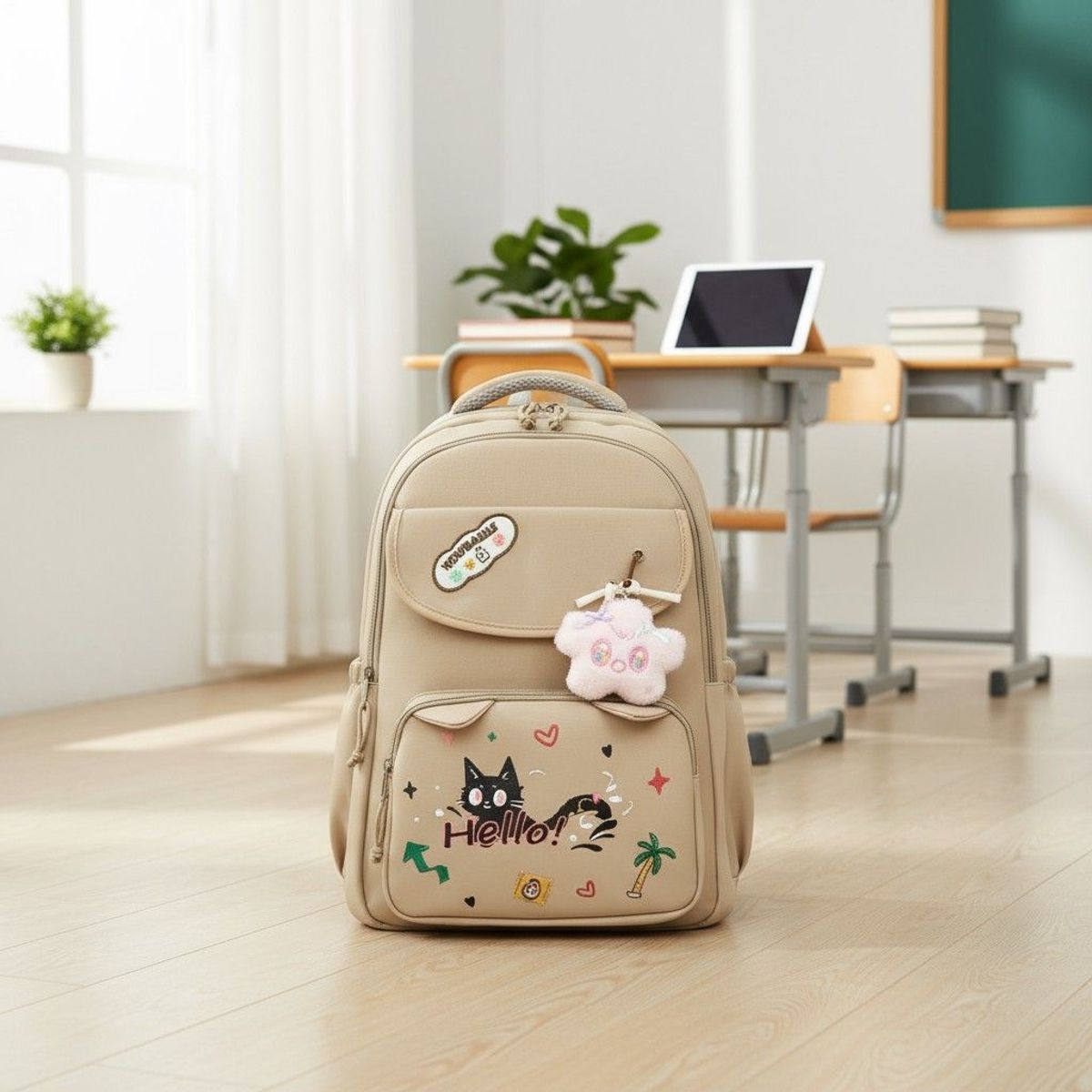 BALO NỮ ĐI HỌC THỜI TRANG A807 – XINH XẮN, NHẸ VÀ CỰC DỄ THƯƠNG - PIPI STORE BALO NỮ ĐI HỌC THỜI TRANG A807 – XINH XẮN, NHẸ VÀ CỰC DỄ THƯƠNG - PIPI STORE