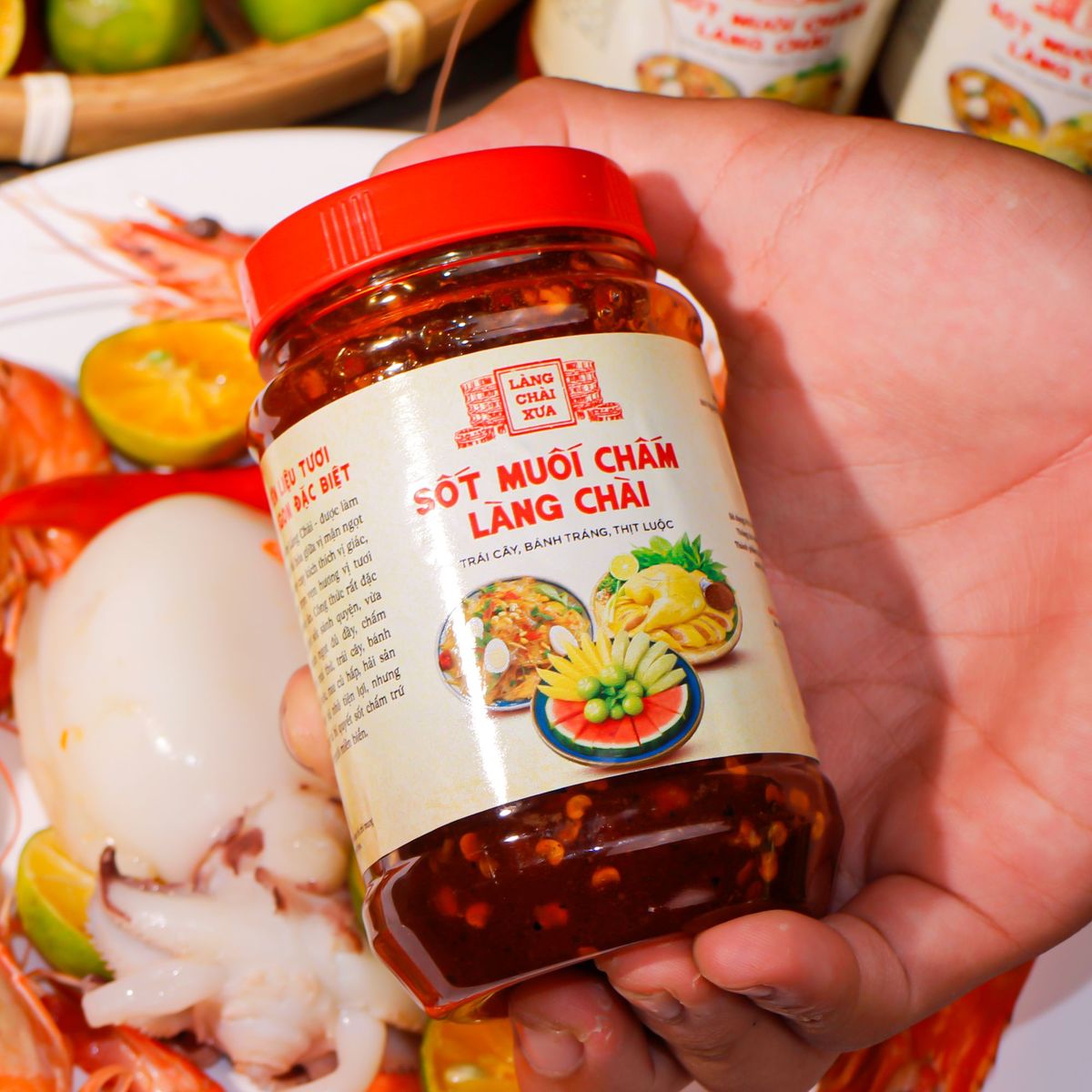Sốt muối chấm Làng Chài Xưa 290g nguyên liệu tươi thơm ngon đặc biệt chấm đa dạng món ăn Sốt muối chấm Làng Chài Xưa 290g nguyên liệu tươi thơm ngon đặc biệt chấm đa dạng món ăn