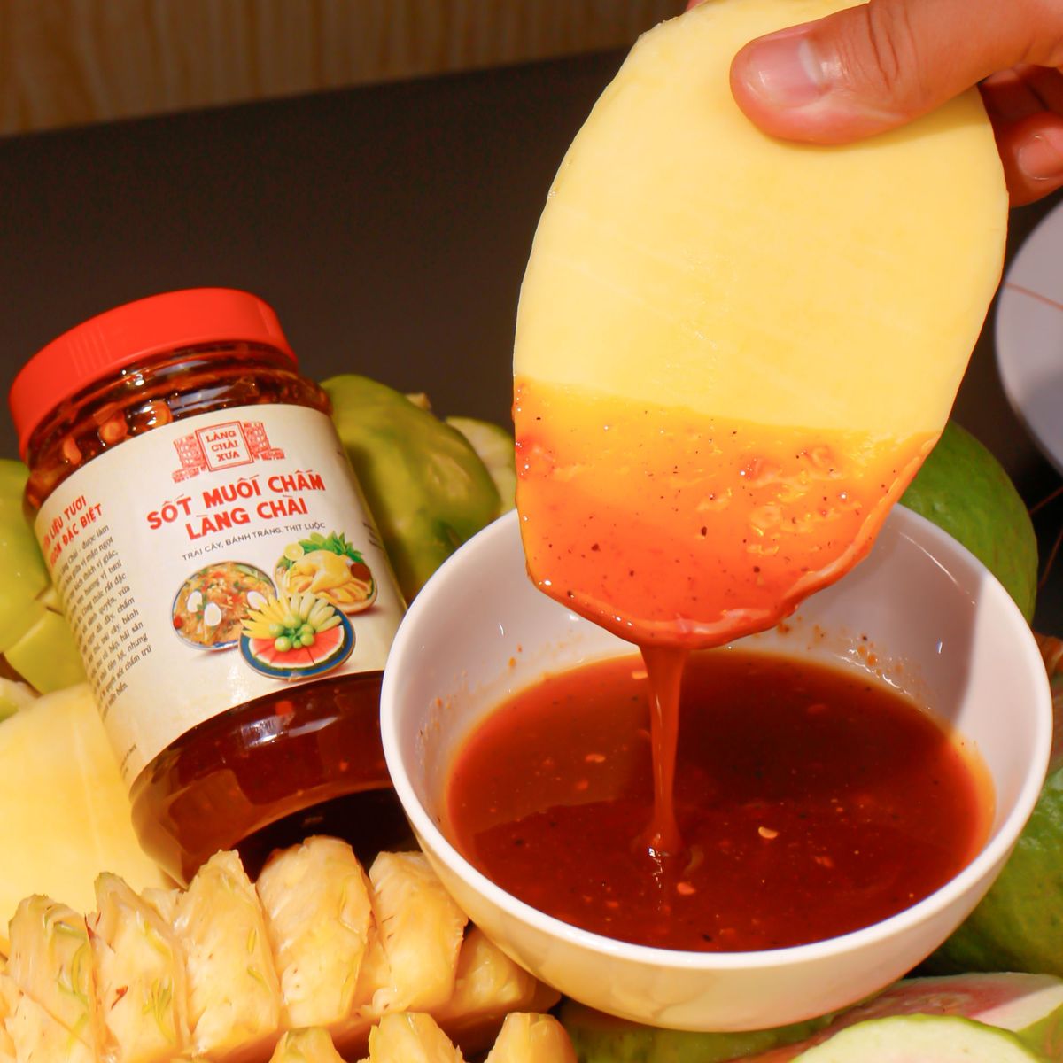 Sốt muối chấm Làng Chài Xưa 290g nguyên liệu tươi thơm ngon đặc biệt chấm đa dạng món ăn Sốt muối chấm Làng Chài Xưa 290g nguyên liệu tươi thơm ngon đặc biệt chấm đa dạng món ăn