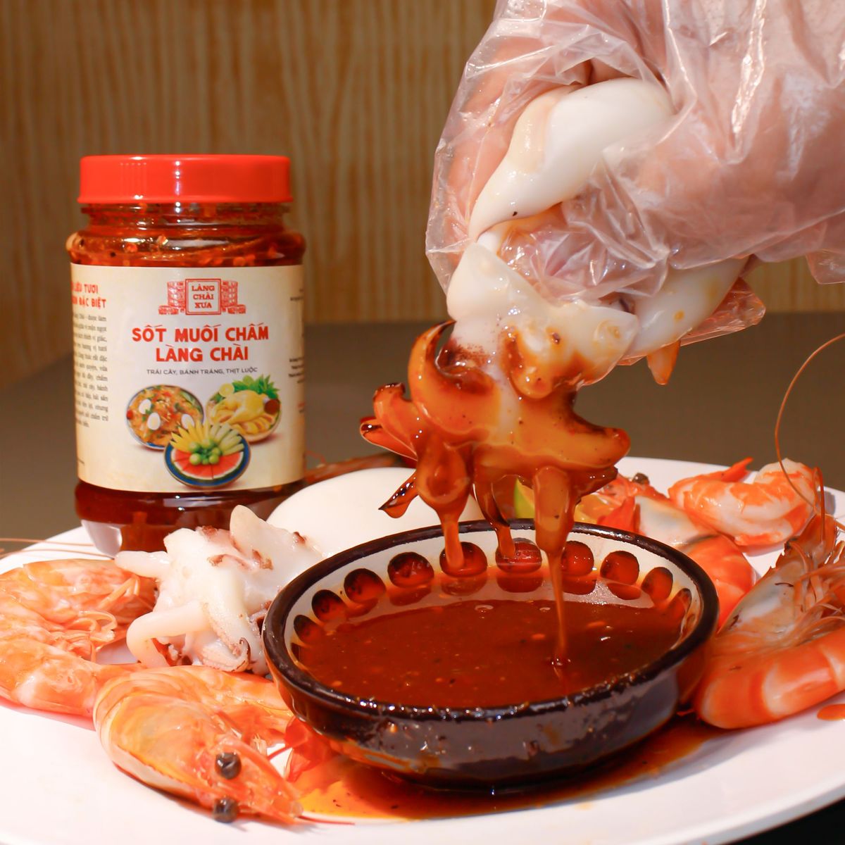 Sốt muối chấm Làng Chài Xưa 290g nguyên liệu tươi thơm ngon đặc biệt chấm đa dạng món ăn Sốt muối chấm Làng Chài Xưa 290g nguyên liệu tươi thơm ngon đặc biệt chấm đa dạng món ăn
