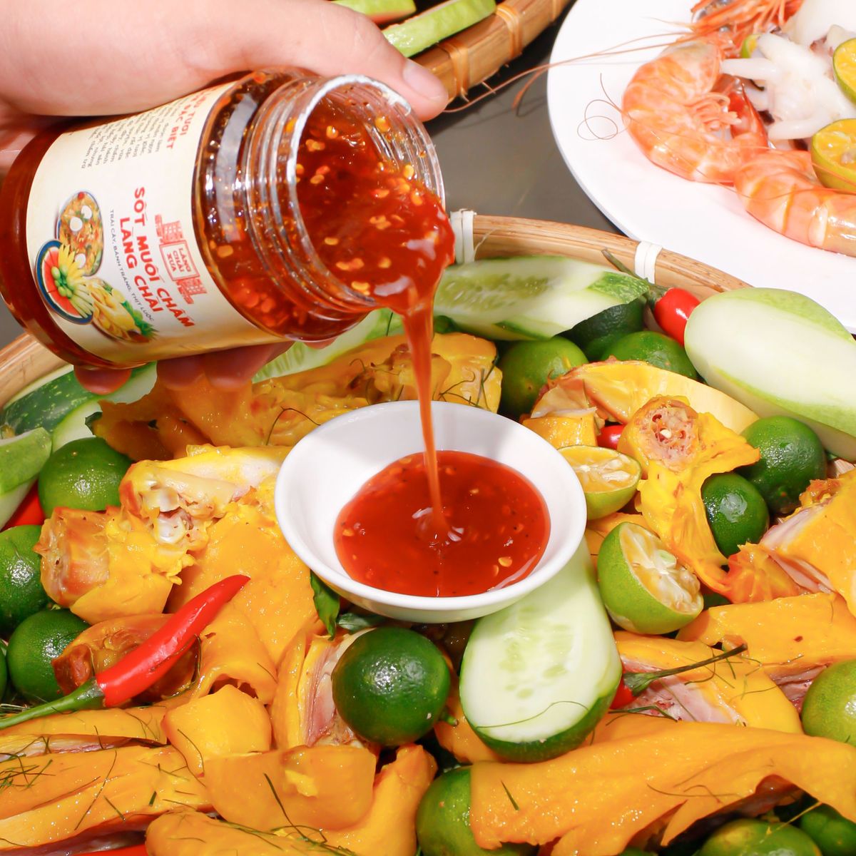 Sốt muối chấm Làng Chài Xưa 290g nguyên liệu tươi thơm ngon đặc biệt chấm đa dạng món ăn Sốt muối chấm Làng Chài Xưa 290g nguyên liệu tươi thơm ngon đặc biệt chấm đa dạng món ăn