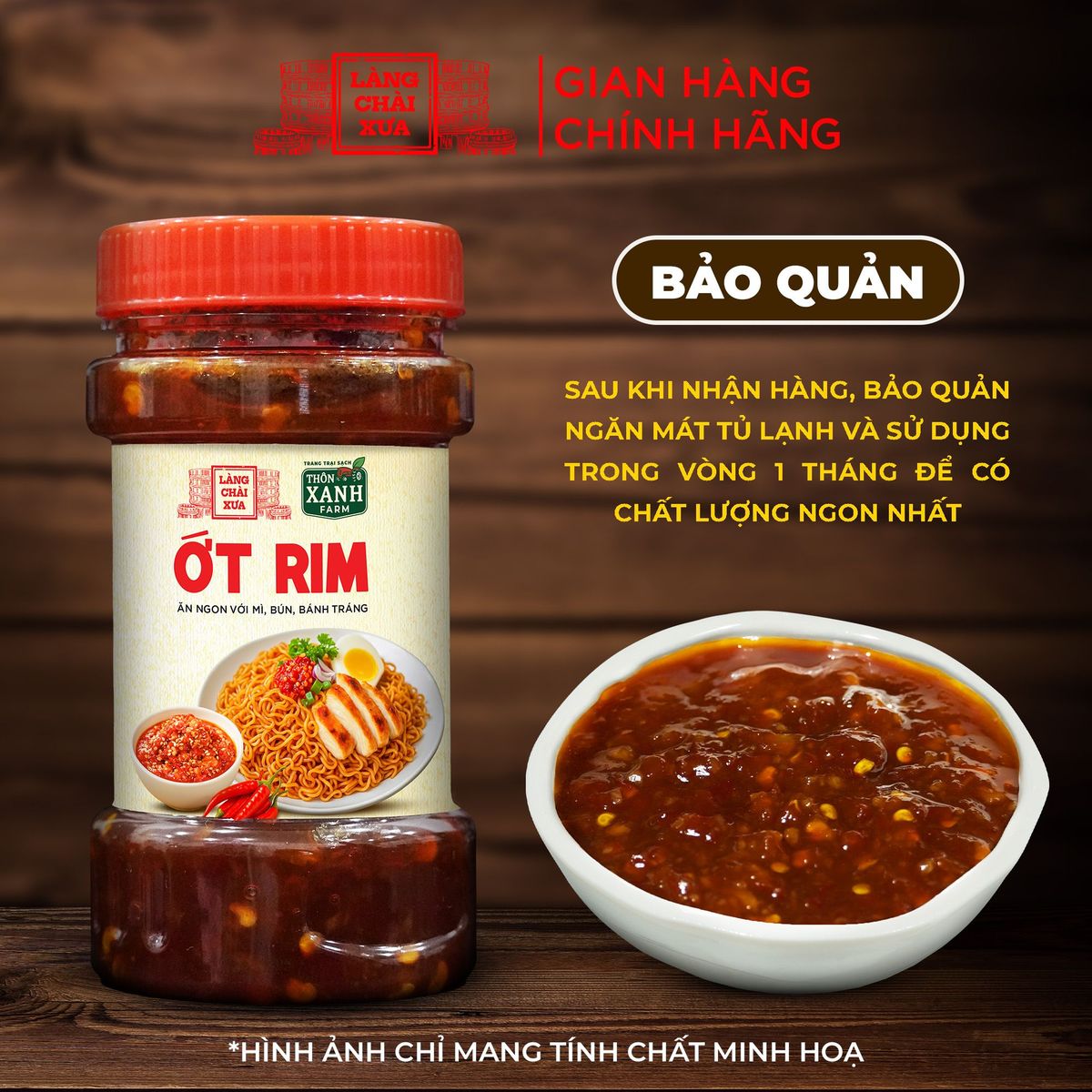 Ớt Rim Làng Chài Xưa hủ 140g Làm Từ Ớt Tươi, Tỏi Tươi Ăn Kèm Với Bún, Mì, Bánh Tráng Ớt Rim Làng Chài Xưa hủ 140g Làm Từ Ớt Tươi, Tỏi Tươi Ăn Kèm Với Bún, Mì, Bánh Tráng