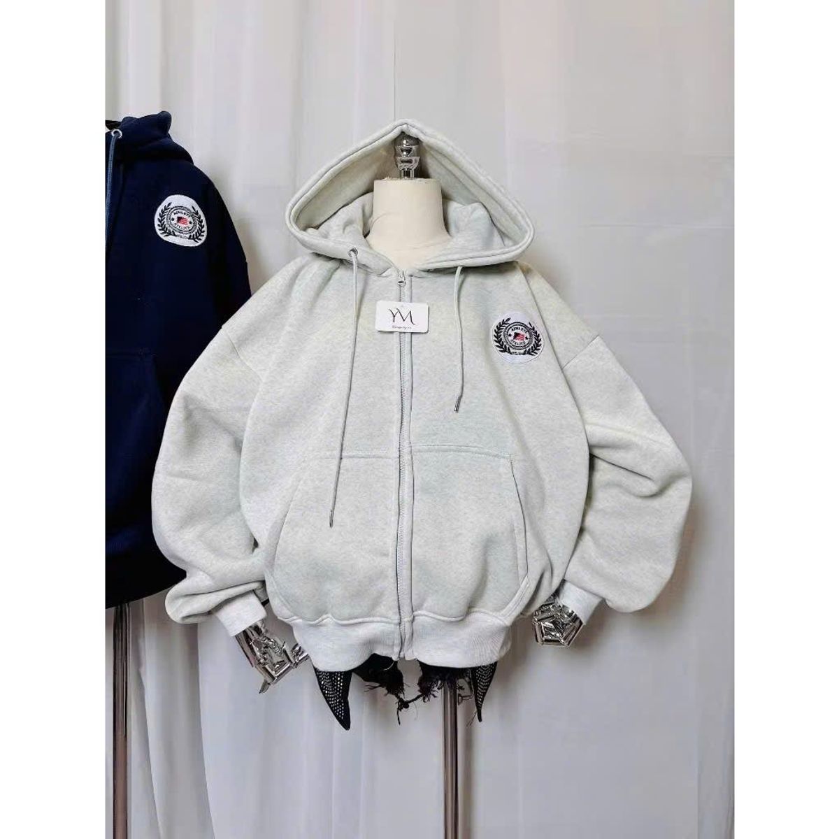 áo khoác nam nữ họa tiết cờ mỹ VINTAGE sau lưng áo khoác nam nữ họa tiết cờ mỹ VINTAGE sau lưng