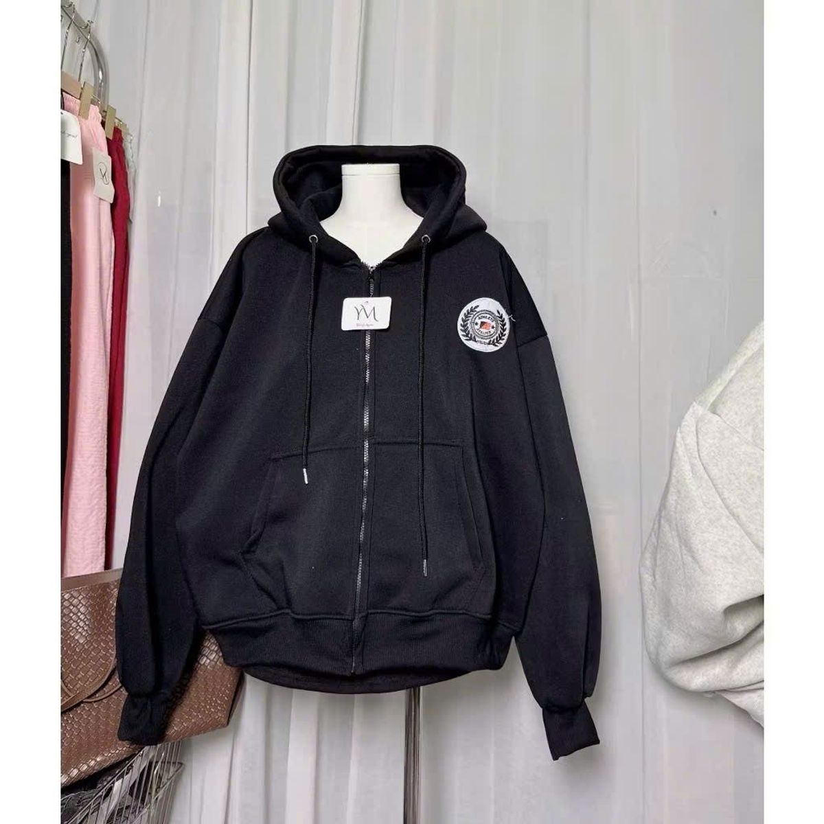 áo khoác nam nữ họa tiết cờ mỹ VINTAGE sau lưng áo khoác nam nữ họa tiết cờ mỹ VINTAGE sau lưng