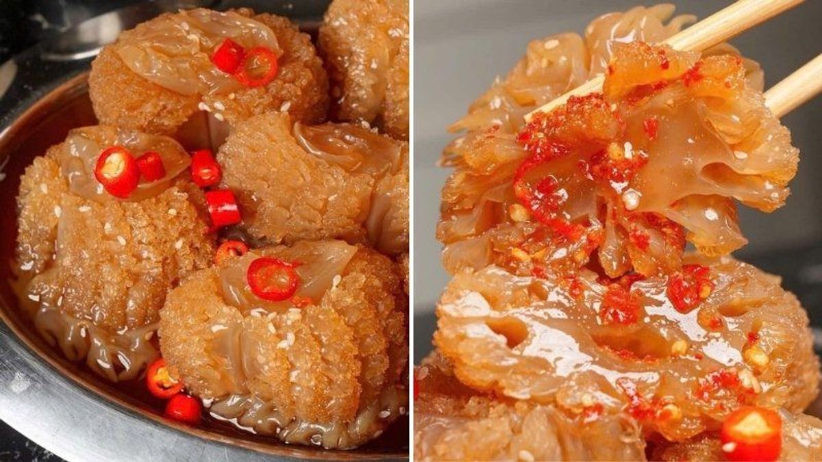 ***Sứa Đạn Thái Lan Nhập Khẩu Tươi đã nhã mặn - bịch 4-6 cục 500gr (hoả tốc hcm) ***Sứa Đạn Thái Lan Nhập Khẩu Tươi đã nhã mặn - bịch 4-6 cục 500gr (hoả tốc hcm)