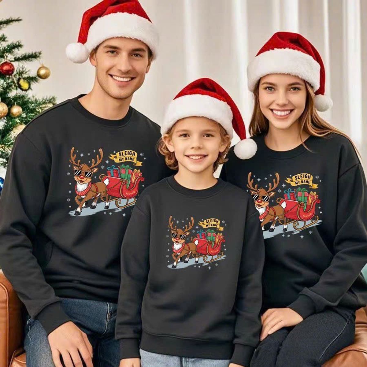 Áo SWETER in noel cho gia đình (in pét) Áo SWETER in noel cho gia đình (in pét)