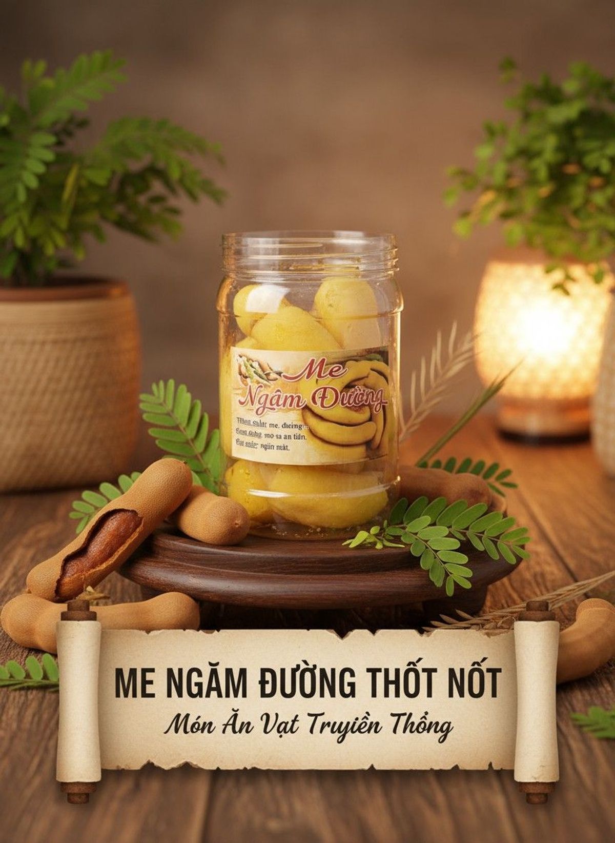 ME NGÂM ĐƯỜNG THỐT NỐT CHUẨN NHÀ LÀM, CHUA NGỌT HẤP DẪN 500G - WINNIE HOUSE ME NGÂM ĐƯỜNG THỐT NỐT CHUẨN NHÀ LÀM, CHUA NGỌT HẤP DẪN 500G - WINNIE HOUSE