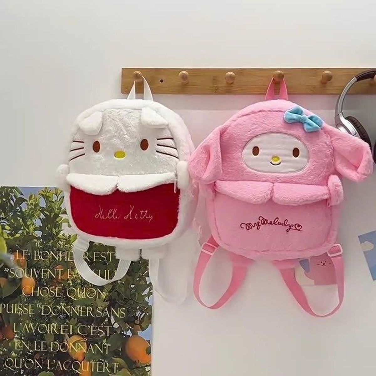 BALO LÔNG MẦM NON SANRIO STITCH KITTY CAPIPARA SIÊU DỄ THƯƠNG - PIPI STORE BALO LÔNG MẦM NON SANRIO STITCH KITTY CAPIPARA SIÊU DỄ THƯƠNG - PIPI STORE