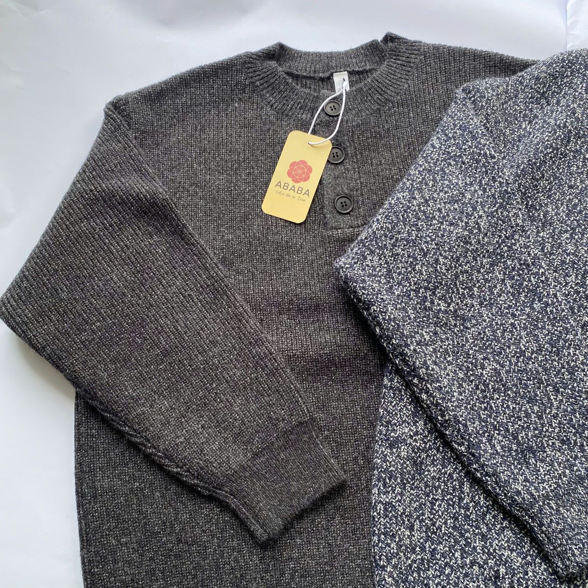 Áo Len Nam Cổ Henley hàng QC cao cấp Dày Size M L XL XXL 3XL Hà Đinh - HENLEY-F68118 Áo Len Nam Cổ Henley hàng QC cao cấp Dày Size M L XL XXL 3XL Hà Đinh - HENLEY-F68118