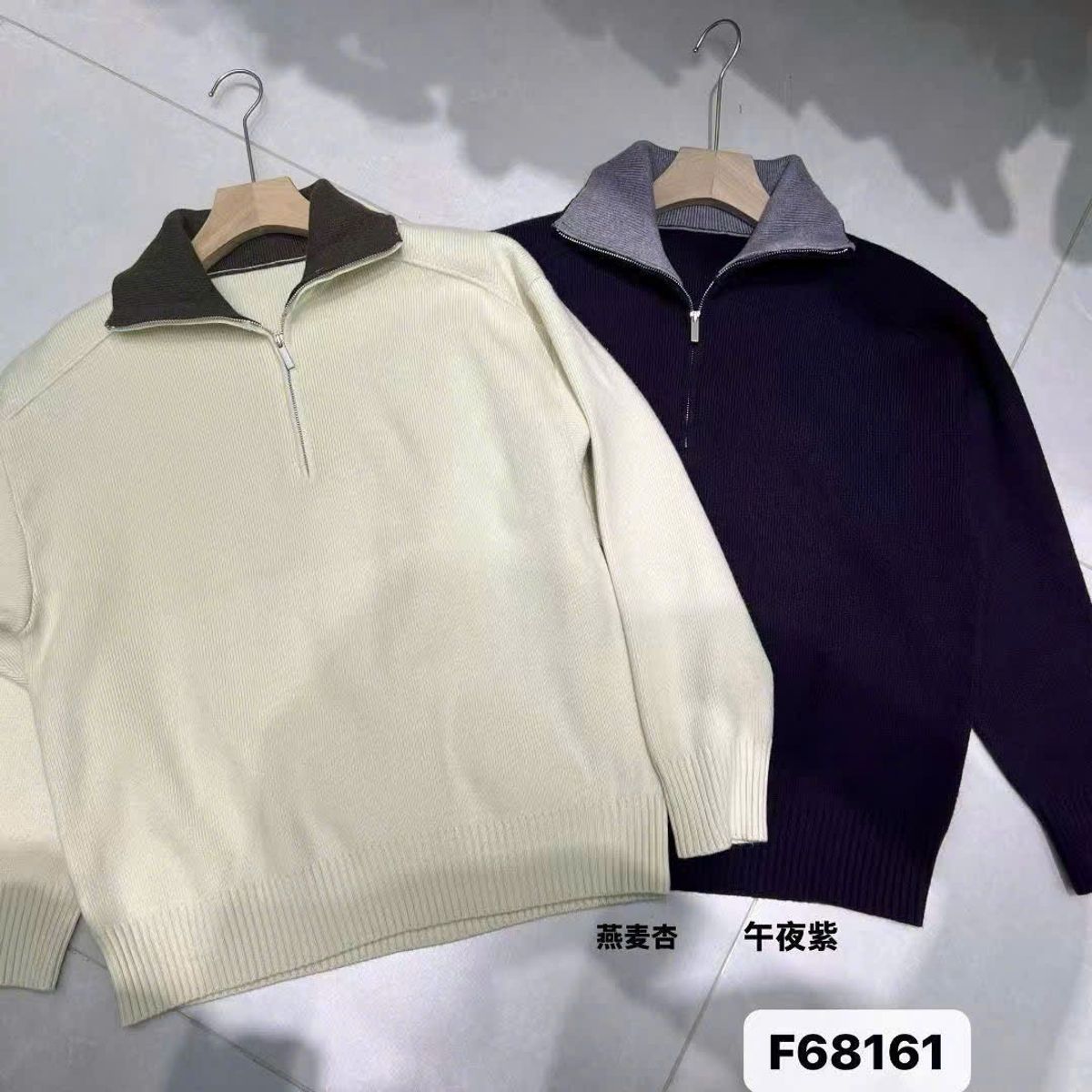 Áo Len Nam Cổ Lọ Khóa Zip hàng Cao cấp size M L XL XXL 3XL Hà Đinh- Ziplo-f68161 Áo Len Nam Cổ Lọ Khóa Zip hàng Cao cấp size M L XL XXL 3XL Hà Đinh- Ziplo-f68161
