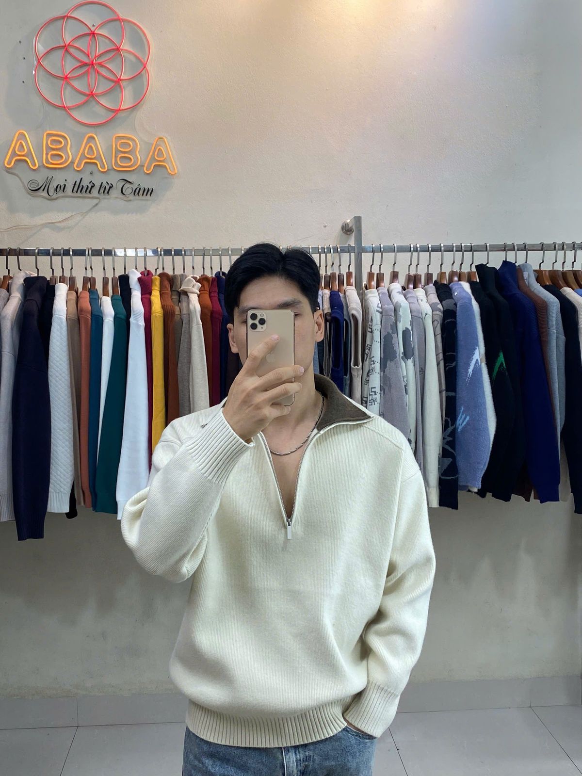 Áo Len Nam Cổ Lọ Khóa Zip hàng Cao cấp size M L XL XXL 3XL Hà Đinh- Ziplo-f68161 Áo Len Nam Cổ Lọ Khóa Zip hàng Cao cấp size M L XL XXL 3XL Hà Đinh- Ziplo-f68161