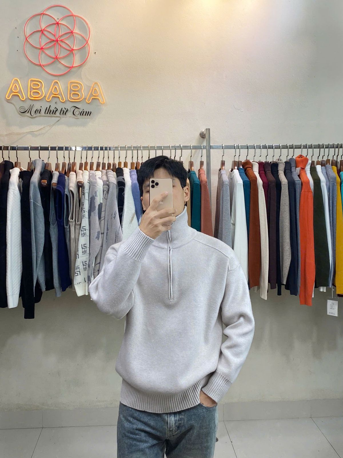 Áo Len Nam Cổ Lọ Khóa Zip hàng Cao cấp size M L XL XXL 3XL Hà Đinh- Ziplo-f68161 Áo Len Nam Cổ Lọ Khóa Zip hàng Cao cấp size M L XL XXL 3XL Hà Đinh- Ziplo-f68161