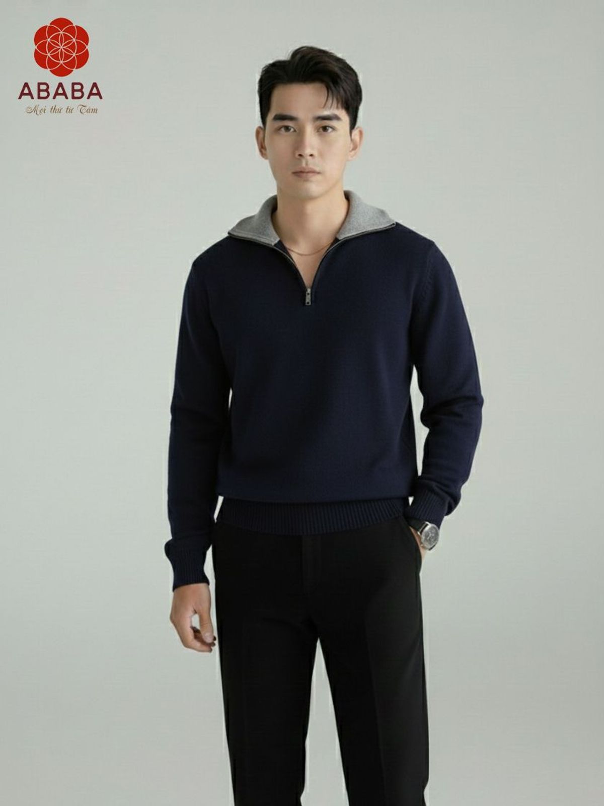 Áo Len Nam Cổ Lọ Khóa Zip hàng Cao cấp size M L XL XXL 3XL Hà Đinh- Ziplo-f68161 Áo Len Nam Cổ Lọ Khóa Zip hàng Cao cấp size M L XL XXL 3XL Hà Đinh- Ziplo-f68161