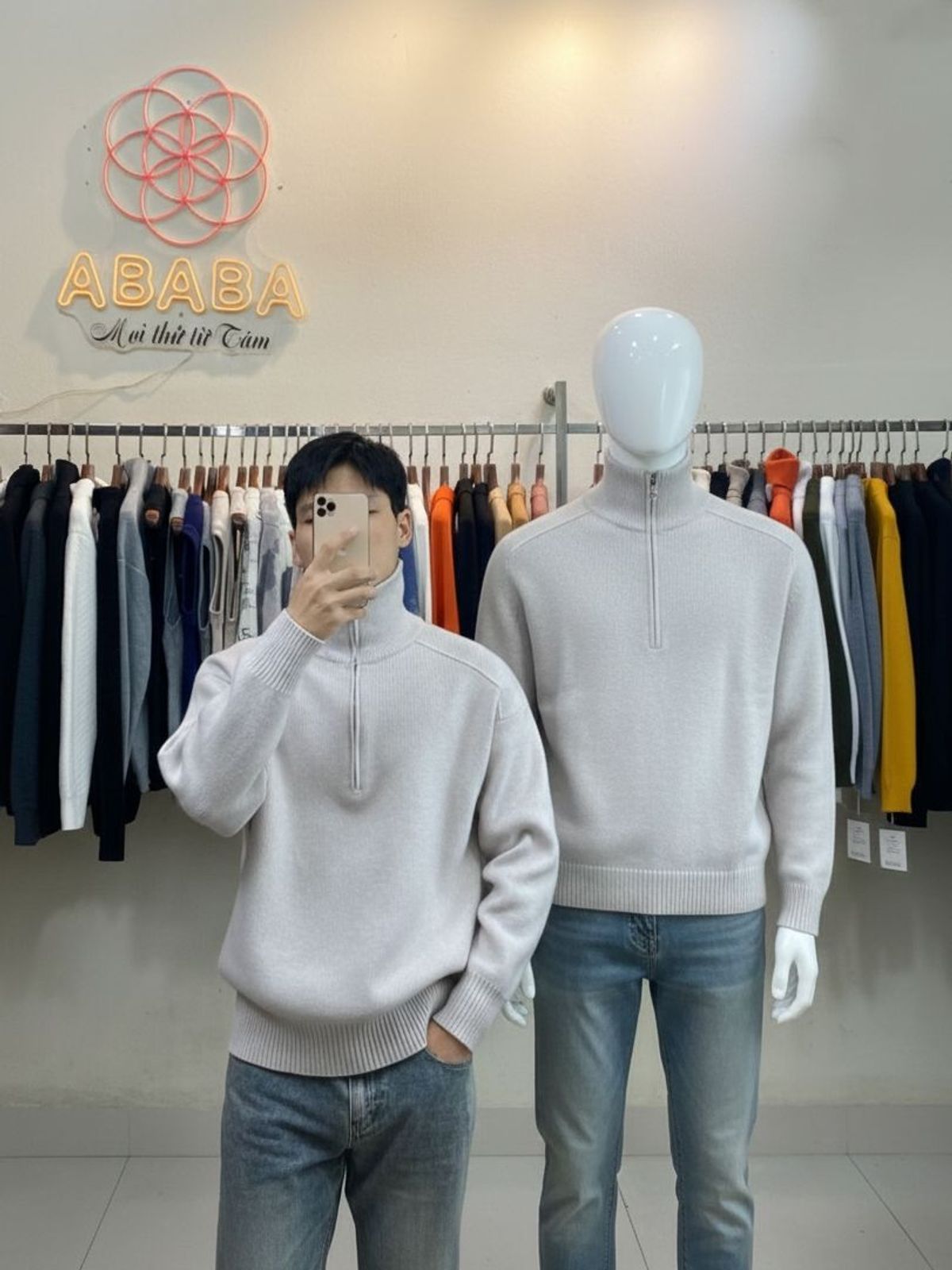 Áo Len Nam Cổ Lọ Khóa Zip hàng Cao cấp size M L XL XXL 3XL Hà Đinh- Ziplo-f68161 Áo Len Nam Cổ Lọ Khóa Zip hàng Cao cấp size M L XL XXL 3XL Hà Đinh- Ziplo-f68161